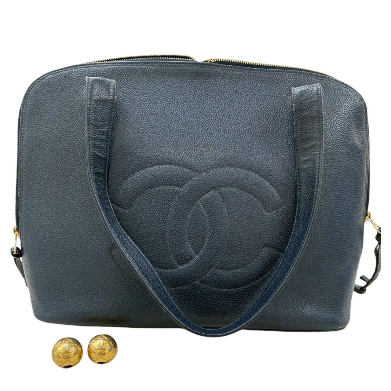 Chanel Chanel Chanel Deauville Leather Tote Bag Leather Tote Bag DUTY FREE for USA Size ONE SIZE - 1 Thumbnail