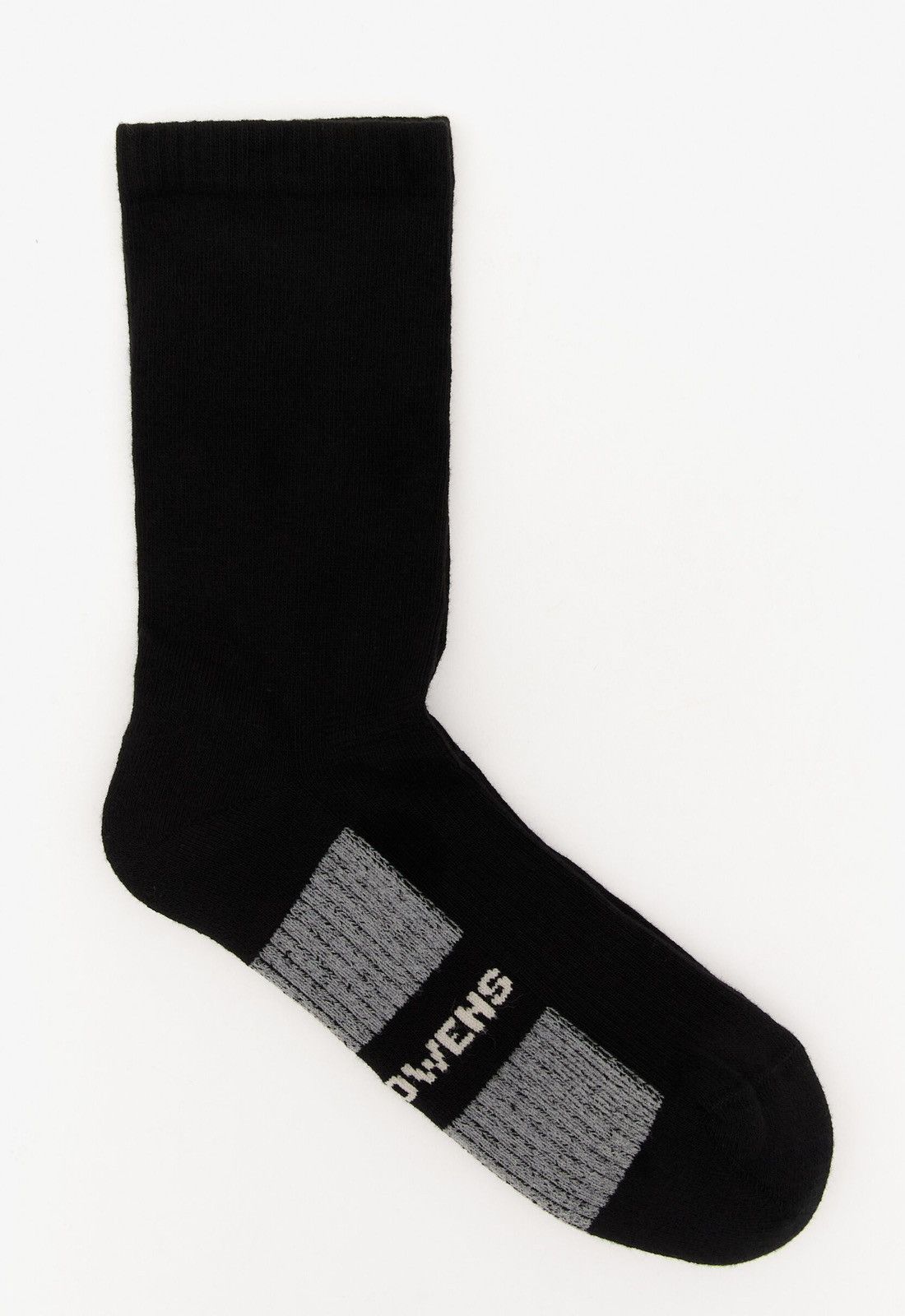 Last Size Rick Owens Black Glitter Socks