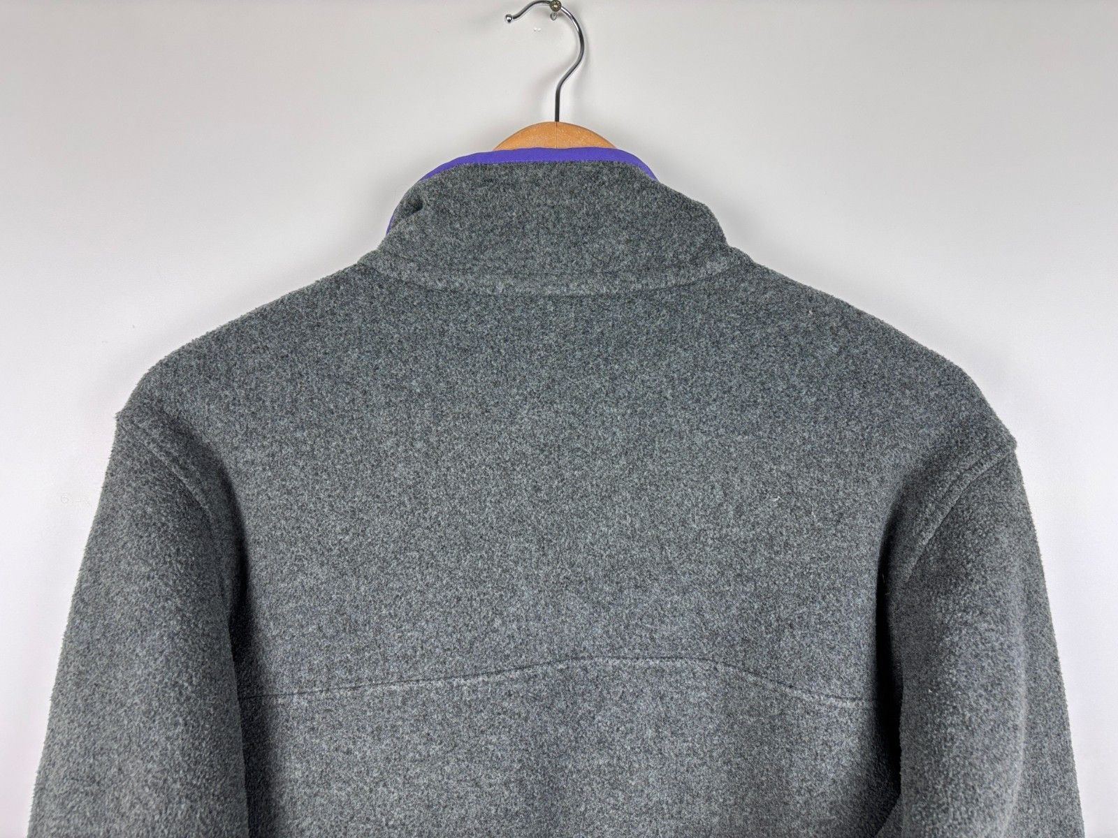Patagonia Patagonia Synchilla Fleece Pullover Sweater Gray Purple M Size M / US 6-8 / IT 42-44 - 5 Thumbnail
