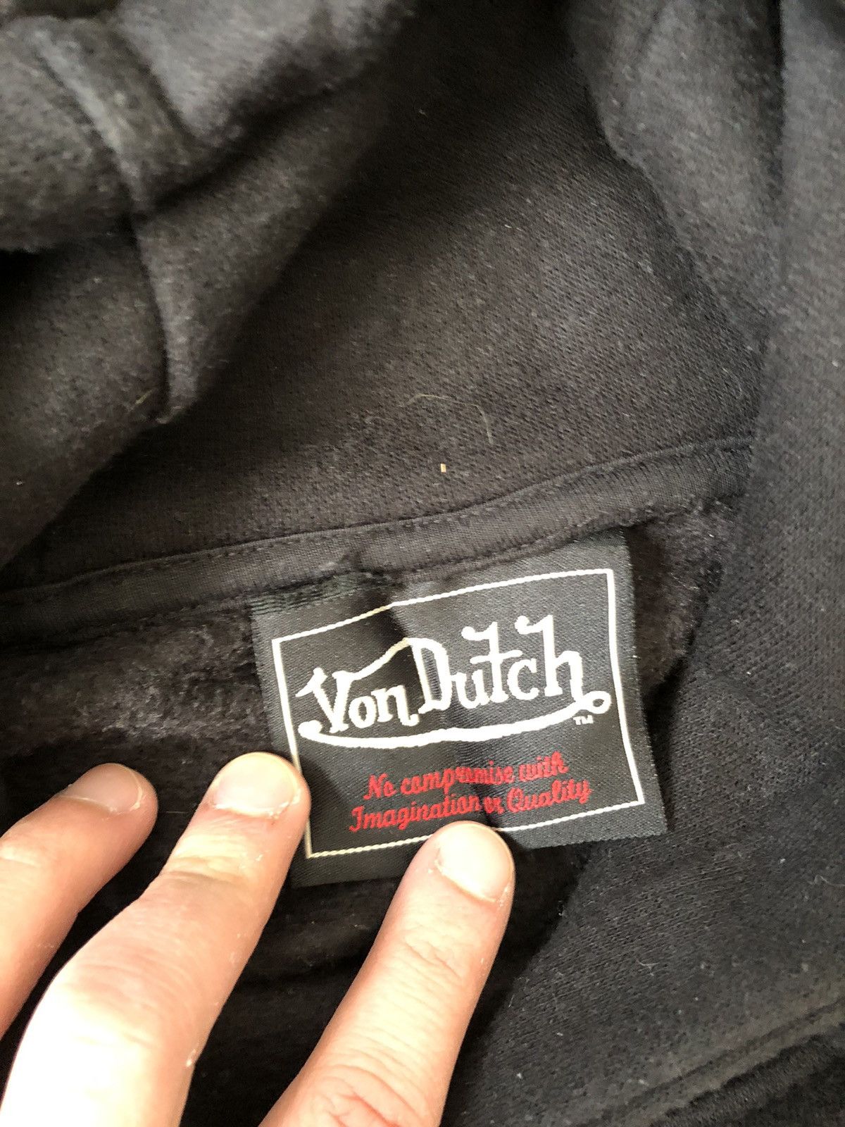 Von Dutch Vintage Von Dutch Y2K Big Logo Hoodie Size US M / EU 48-50 / 2 - 7 Thumbnail