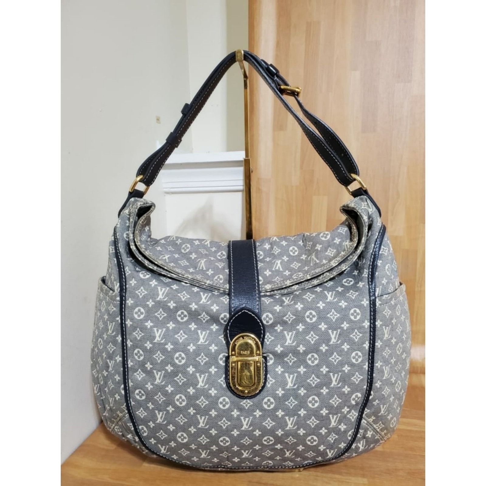 Louis Vuitton Auth LOUIS VUITTON Encre Monogram Idylle Canvas Romance Bag Size ONE SIZE - 1 Thumbnail