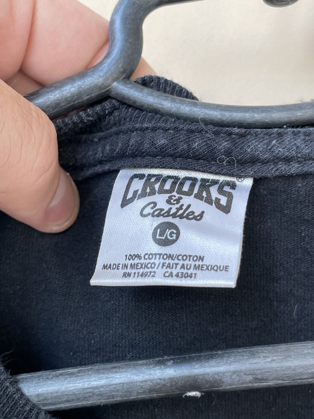 Crooks & Castles Crooks & Castles T Shirt Tee Size US L / EU 52-54 / 3 - 5 Thumbnail