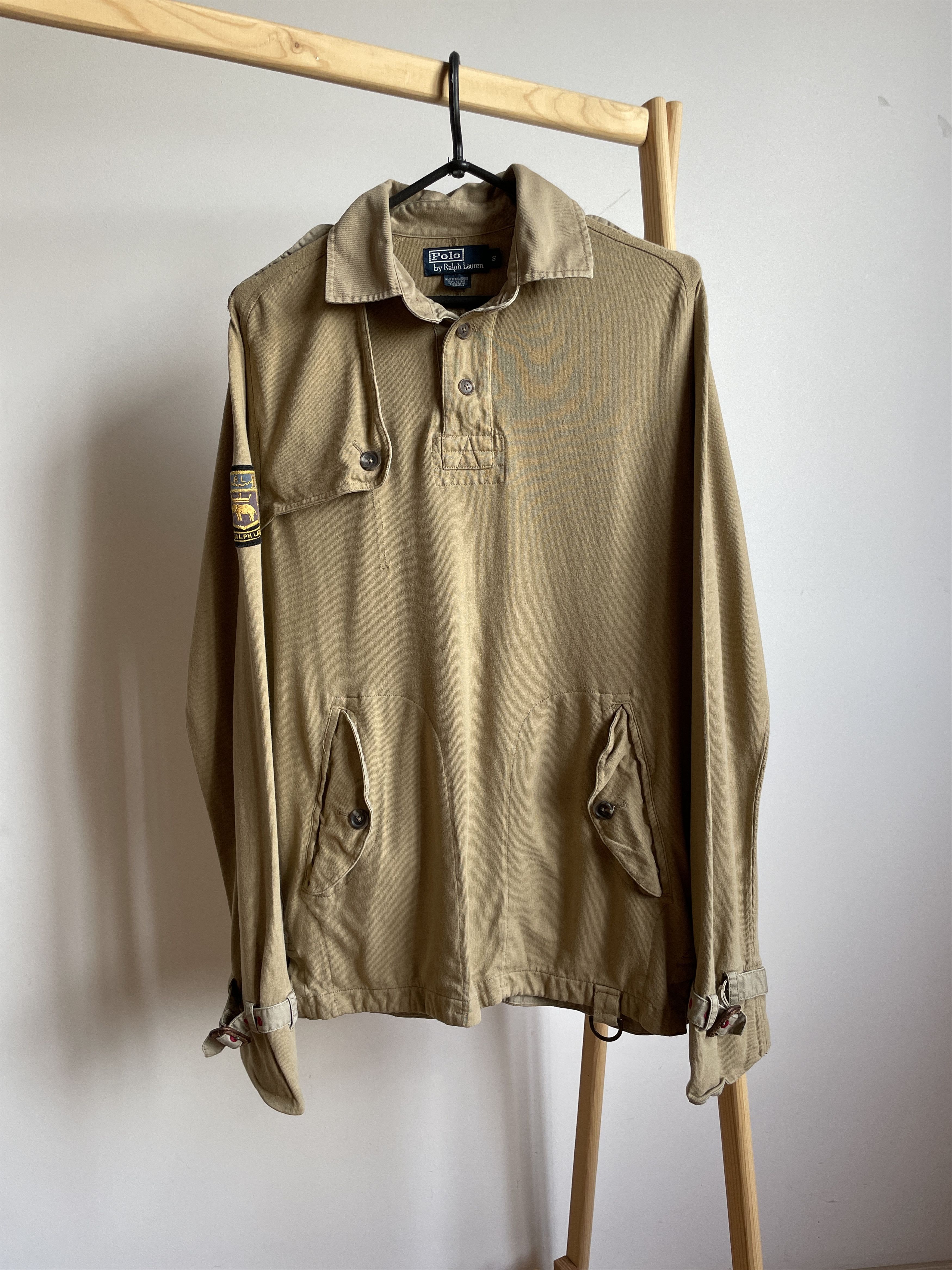 Polo Ralph Lauren Polo Ralph Lauren Vintage Hunting Shooting Military Shirt Size US S / EU 44-46 / 1 - 1 Thumbnail