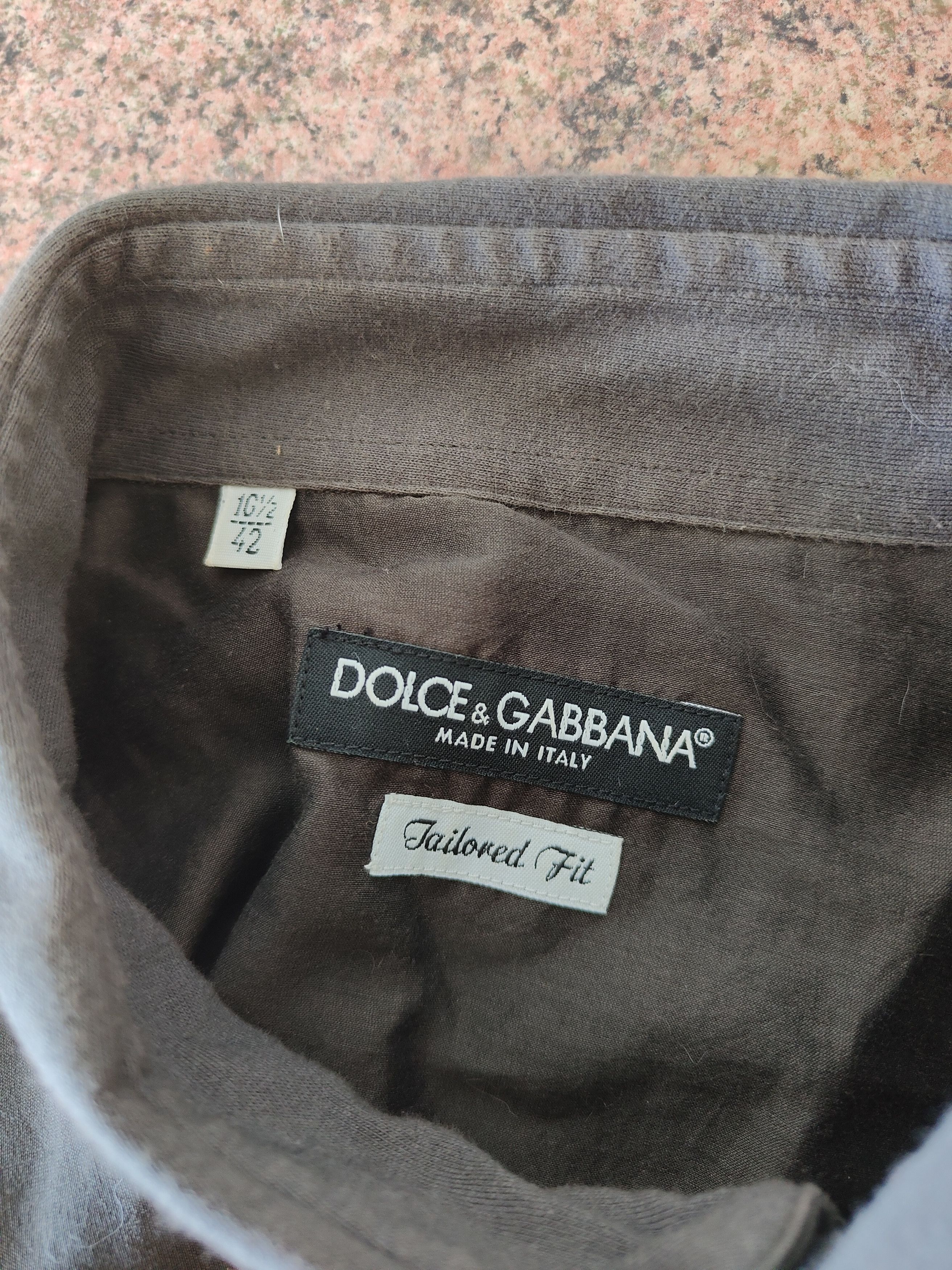 Dolce & Gabbana Vintage dolce & Gabbana military army shirt khaki Size US L / EU 52-54 / 3 - 7 Thumbnail