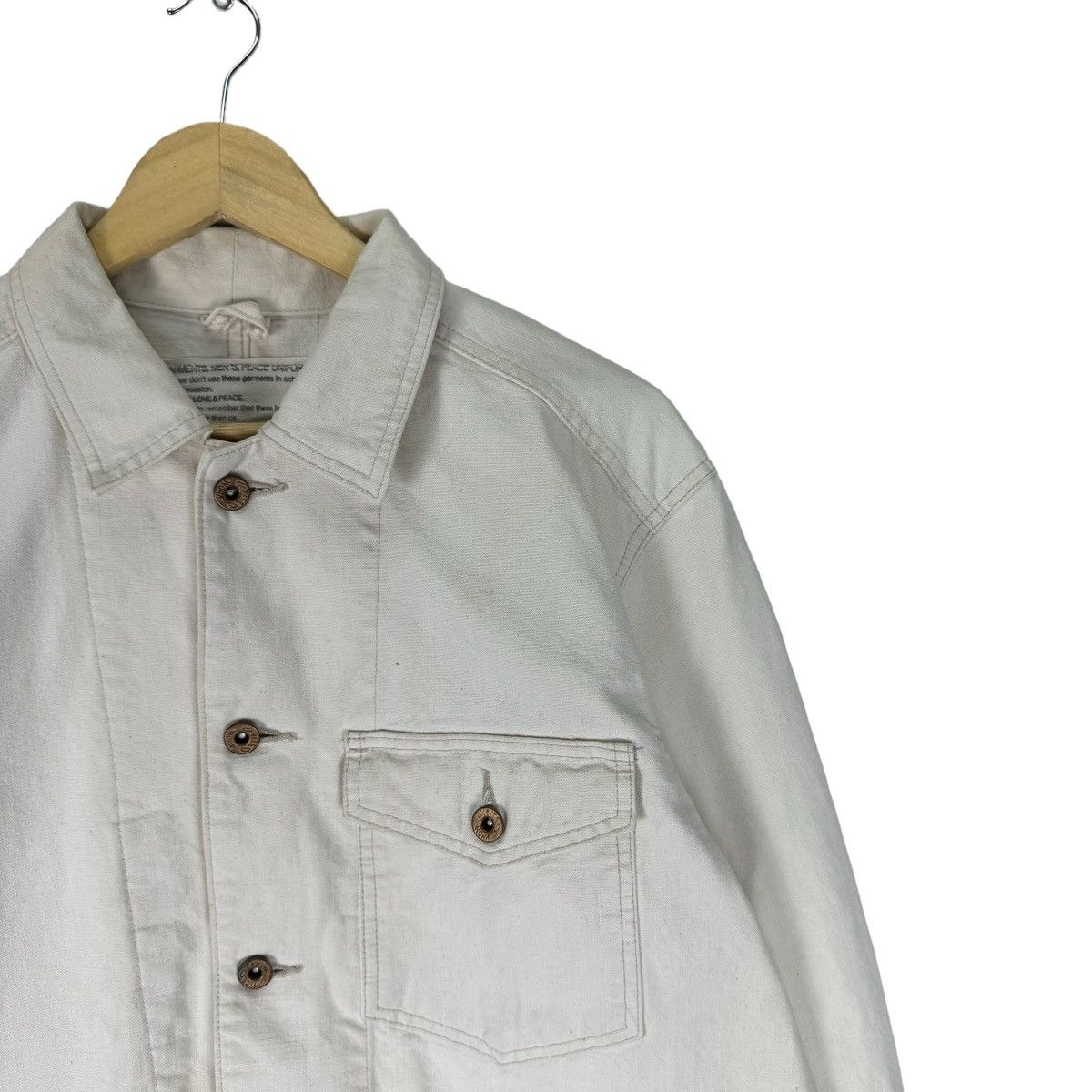 Johnbull ☀️JOHN BULL WORKWEAR GARMENTS CANVAS BUTION JACKET Size US L / EU 52-54 / 3 - 4 Thumbnail