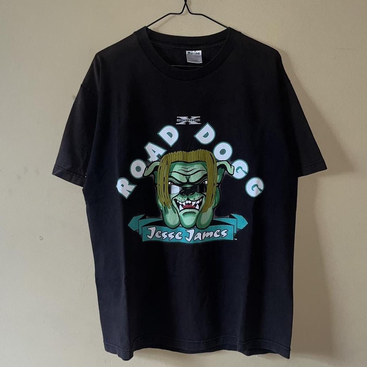 1998 Road Dogg Jesse James D-X Degeneration X Wrestling Tee