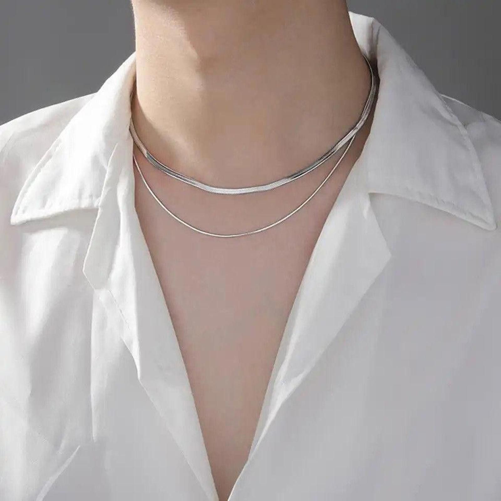 Jewelry Snake Chain Necklace Size ONE SIZE - 1 Thumbnail