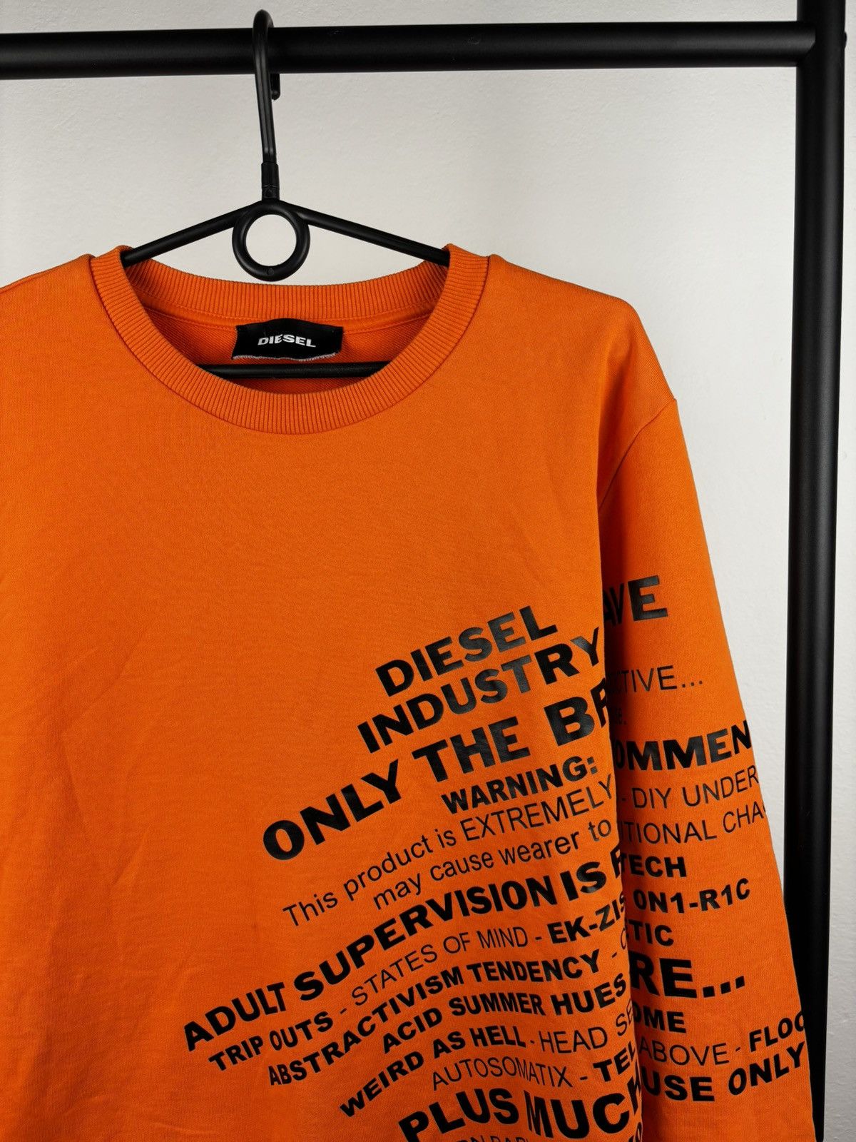 Diesel Diesel big logo casual sweatshirt size M Size US M / EU 48-50 / 2 - 2 Thumbnail