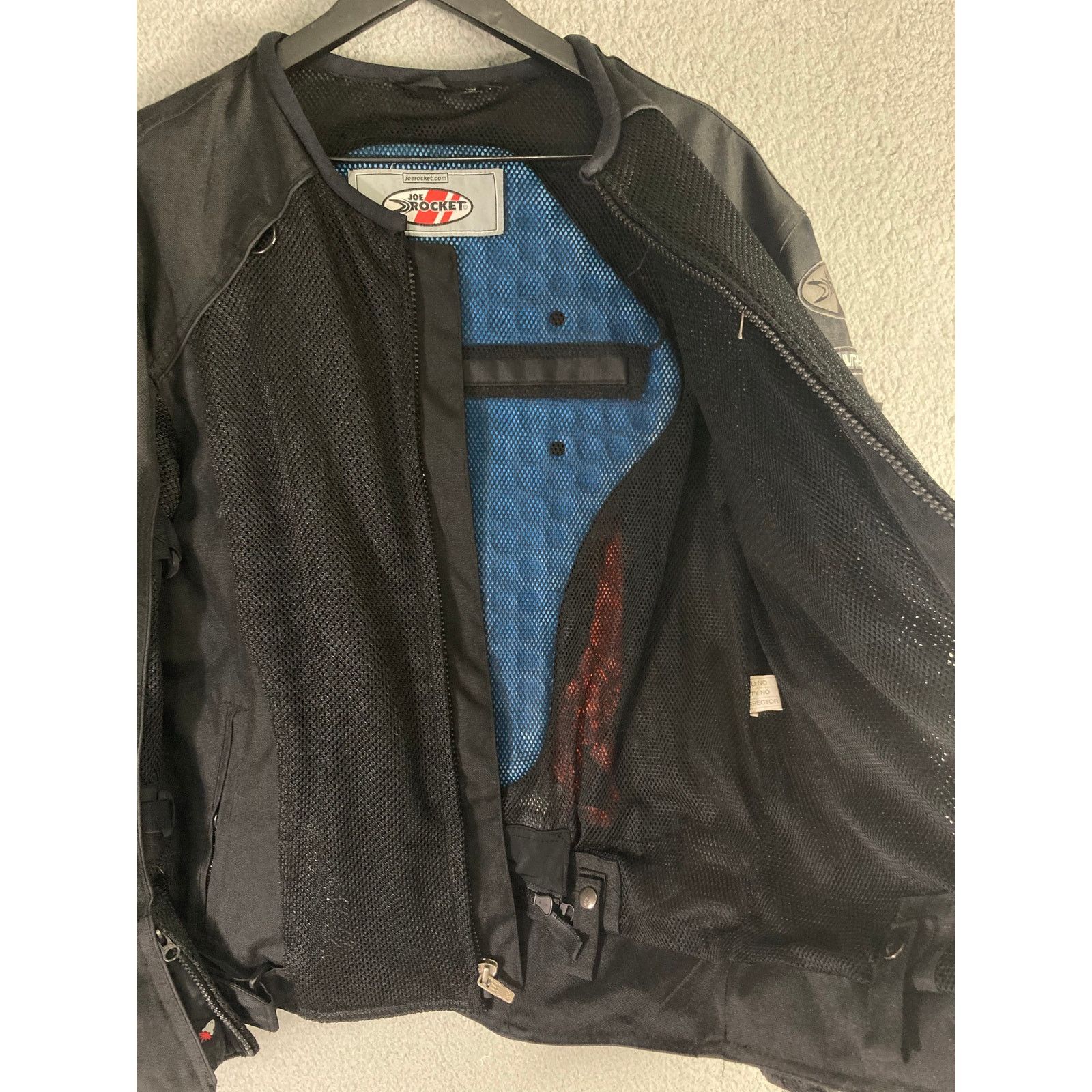Joe Rocket Joe Rocket Men's Black Mesh Motorcycle Jacket Size L Size US L / EU 52-54 / 3 - 5 Thumbnail