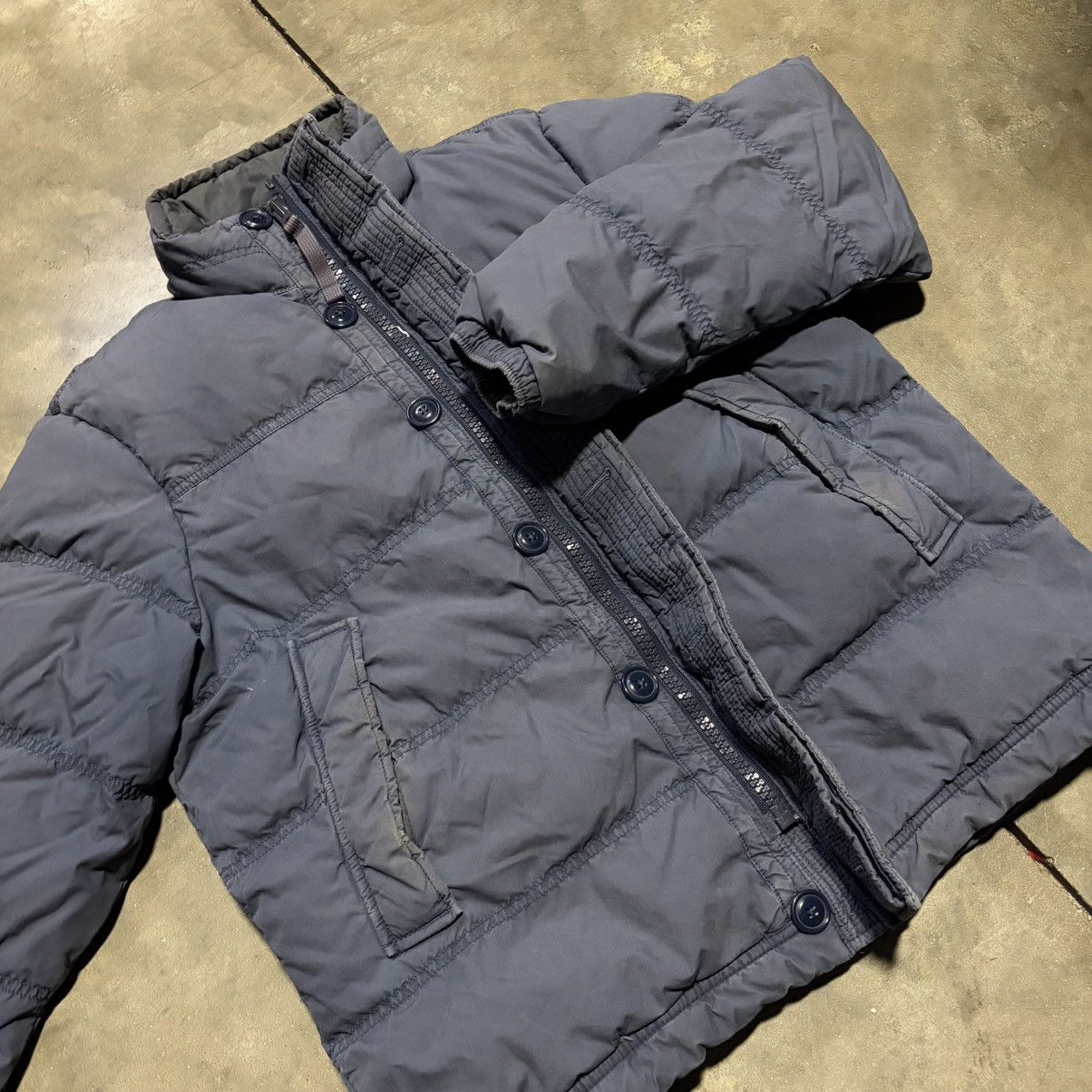 Denim & Supply Ralph Lauren Ralph Lauren Denim Supply Quilted Puffer Jacket Down Faded Size US M / EU 48-50 / 2 - 5 Thumbnail