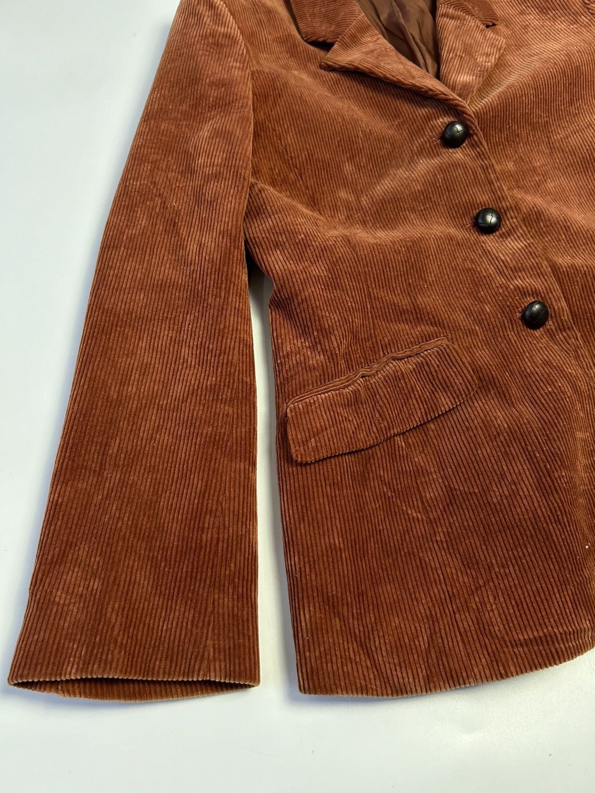 Japanese Brand PPFM PEYTON PLACE CORDUROY BLAZER Size ONE SIZE - 3 Thumbnail
