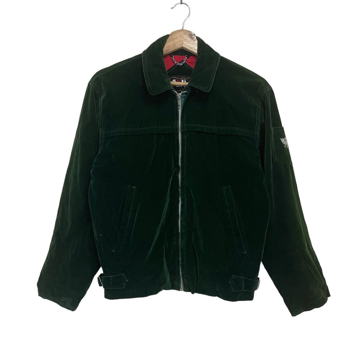 Japanese Brand × Vintage SSK DELUXE SUKAJAN VELVET JACKET Size US S / EU 44-46 / 1 - 1 Thumbnail