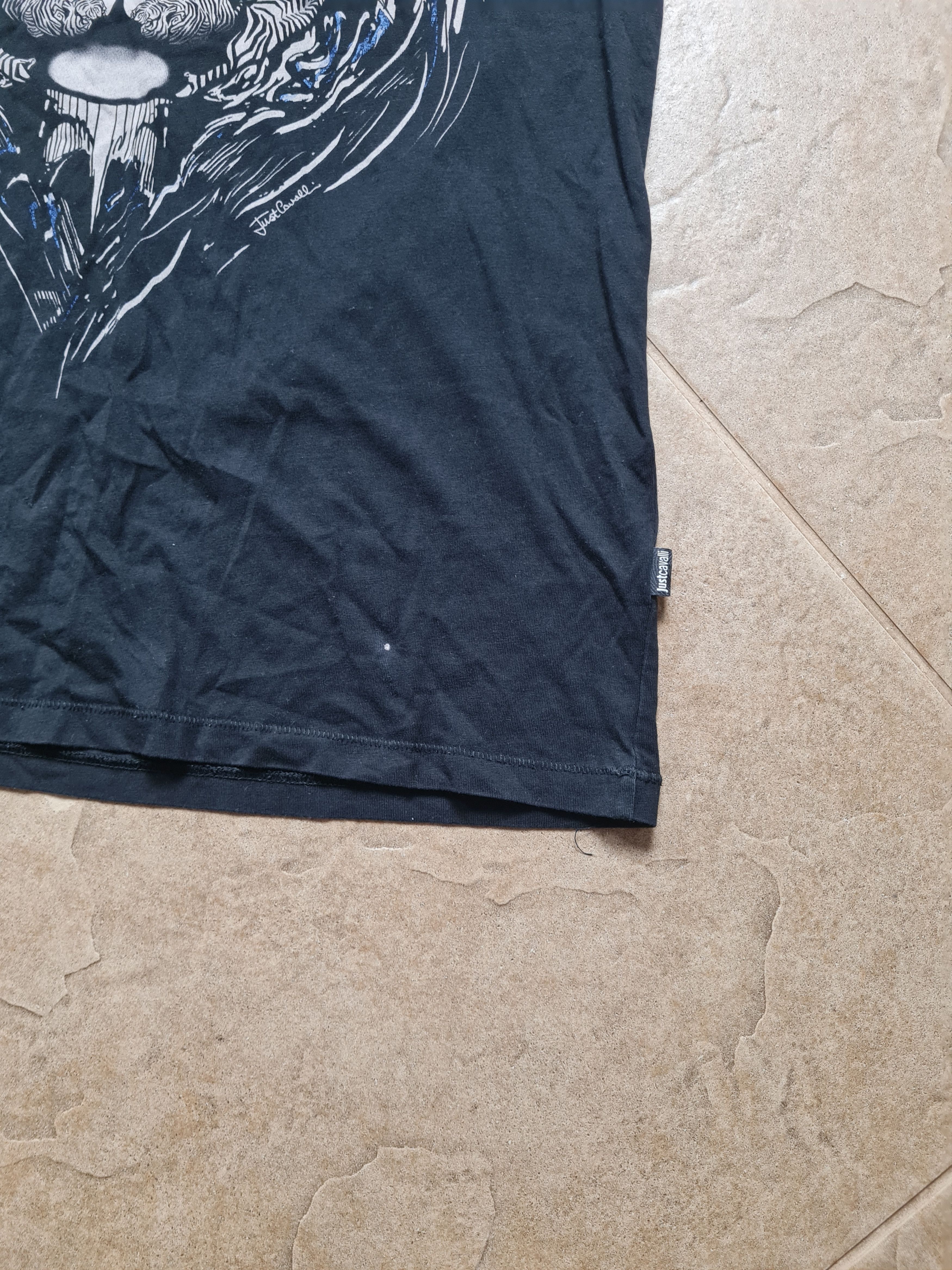 Just Cavalli Just Cavalli Lion Animal Big Logo print tee shirt size M Size US M / EU 48-50 / 2 - 13 Thumbnail