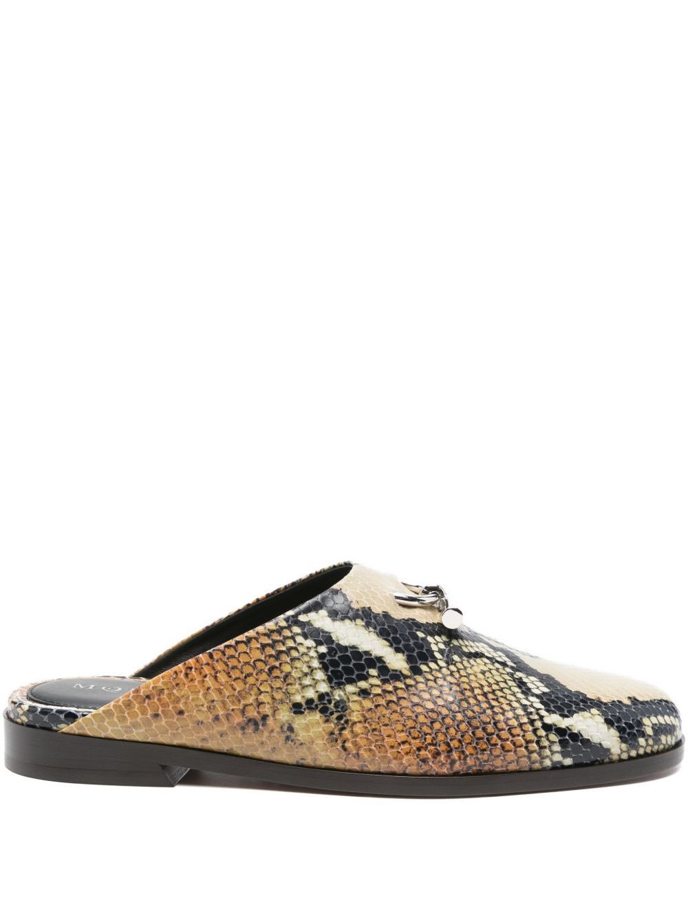 Alexander McQueen LEATHER SLIPPERS Size US 8 / IT 38 - 1 Thumbnail