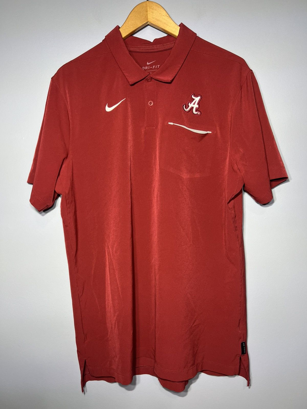 Nike Nike Alabama Crimson Tide Polo Shirt On Field Dri-Fit Red Size US L / EU 52-54 / 3 - 2 Thumbnail