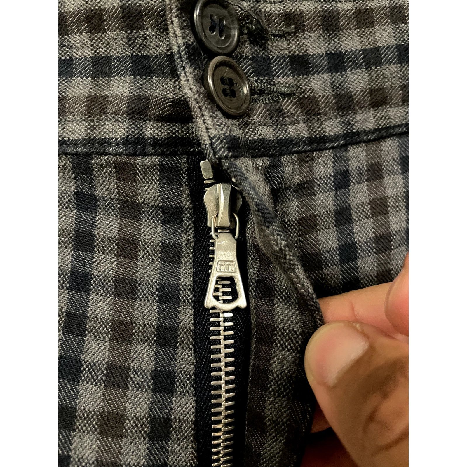 Dries Van Noten Dries Van Noten Plaid Pants Size US 34 / EU 50 - 4 Thumbnail