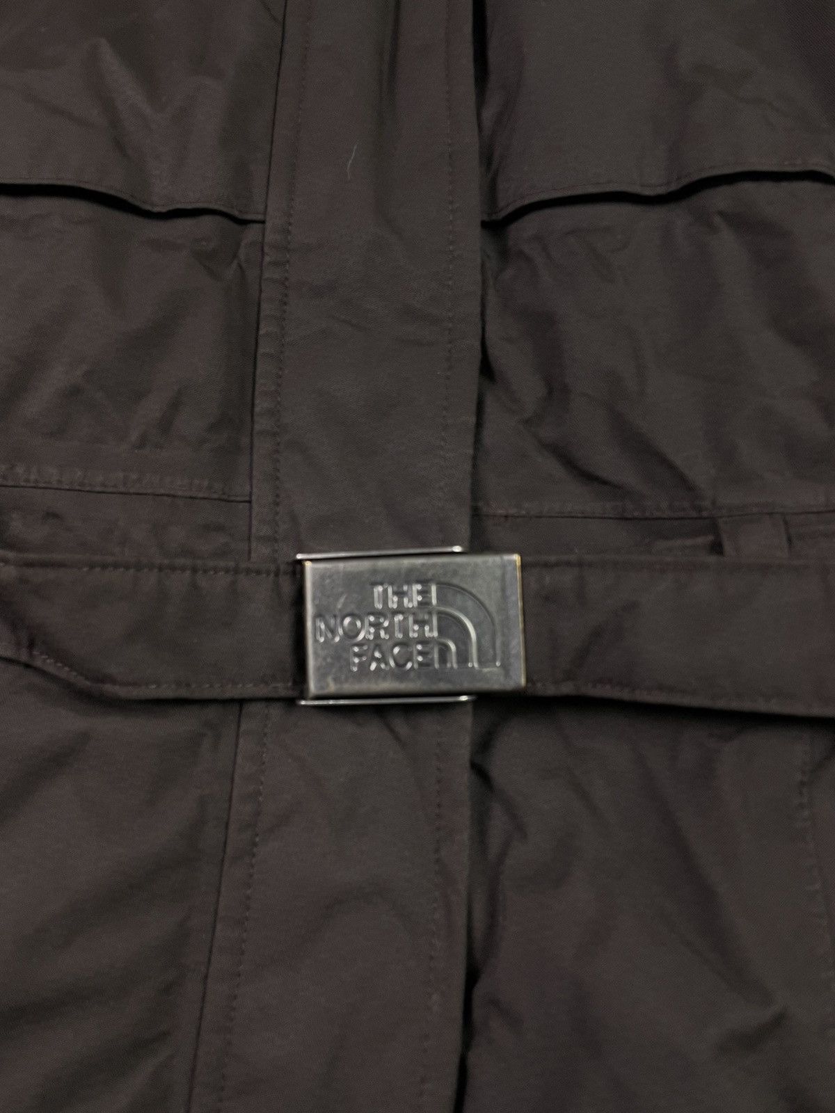 The North Face × Vintage Vintage Y2K The North Face Fur Hood Puffer Jacket Coat Size S / US 4 / IT 40 - 3 Thumbnail