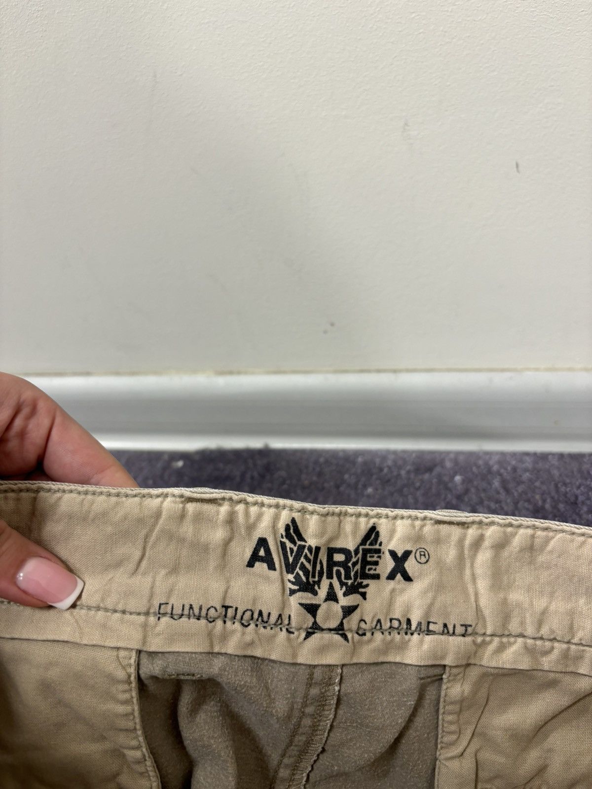 Avirex Vintage Avirex USA Utility Military Hype Beige Chino Pants Size US 34 / EU 50 - 20 Thumbnail