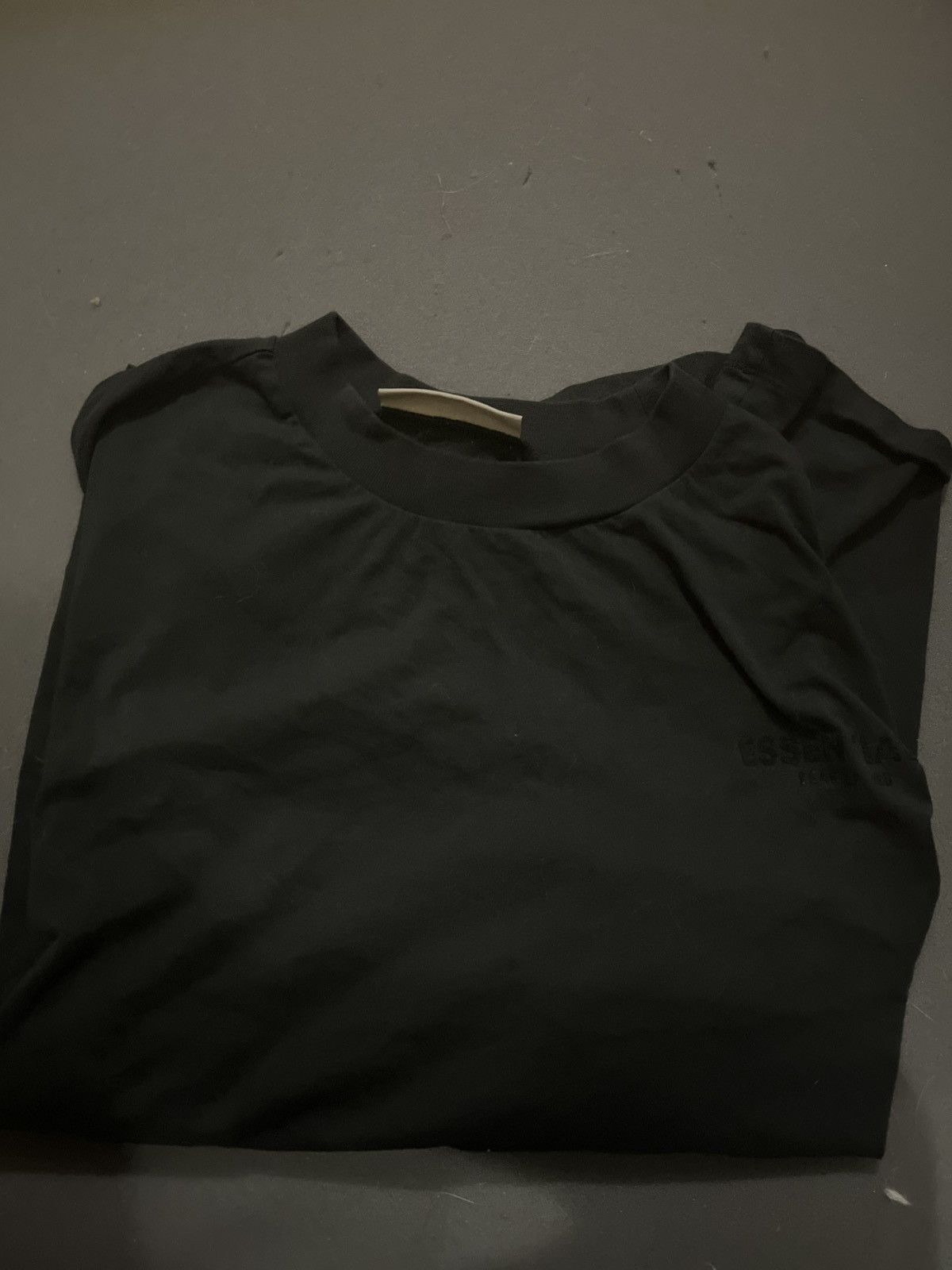 Essentials Essentials black cotton street wear tee Size US XL / EU 56 / 4 - 4 Thumbnail