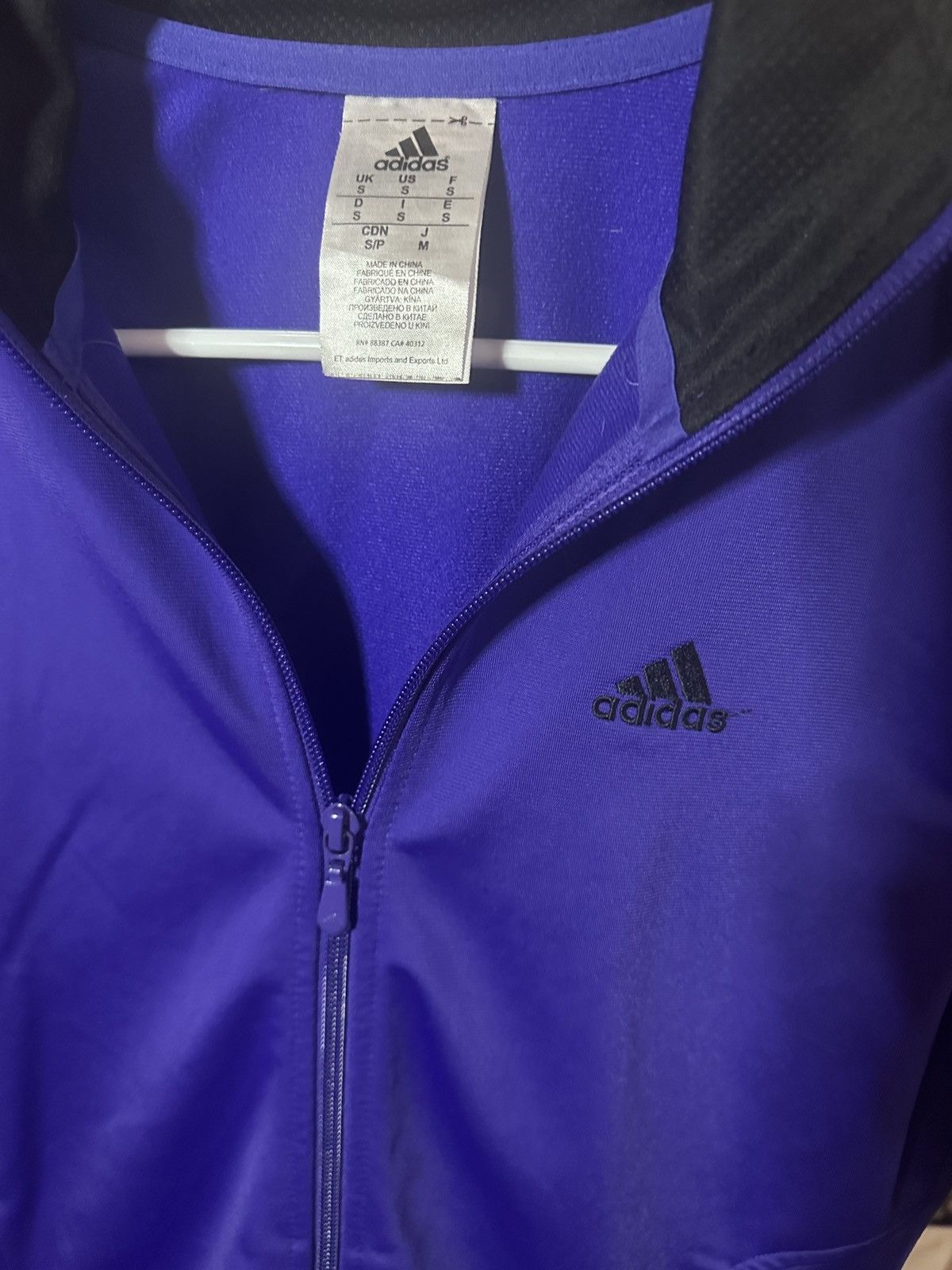 Adidas “Lakers” purple and Black Adidas jacket Size S / US 4 / IT 40 - 3 Thumbnail