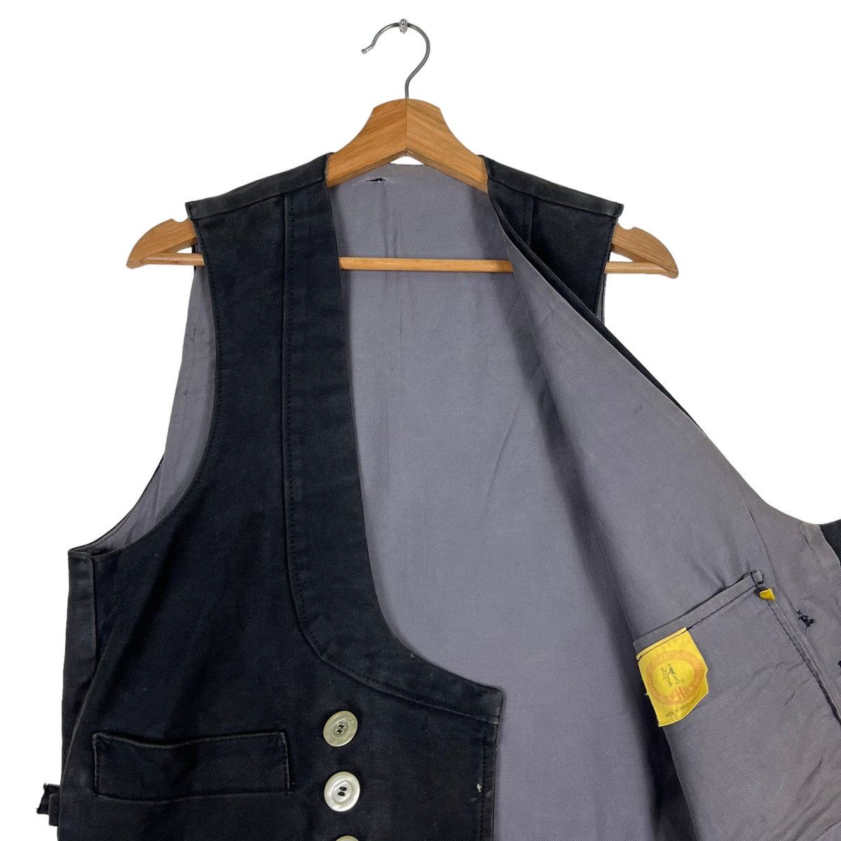 Designer 🔥 FHB DOUBLE BREAST VEST MADE IN GERMANY Size US M / EU 48-50 / 2 - 11 Thumbnail