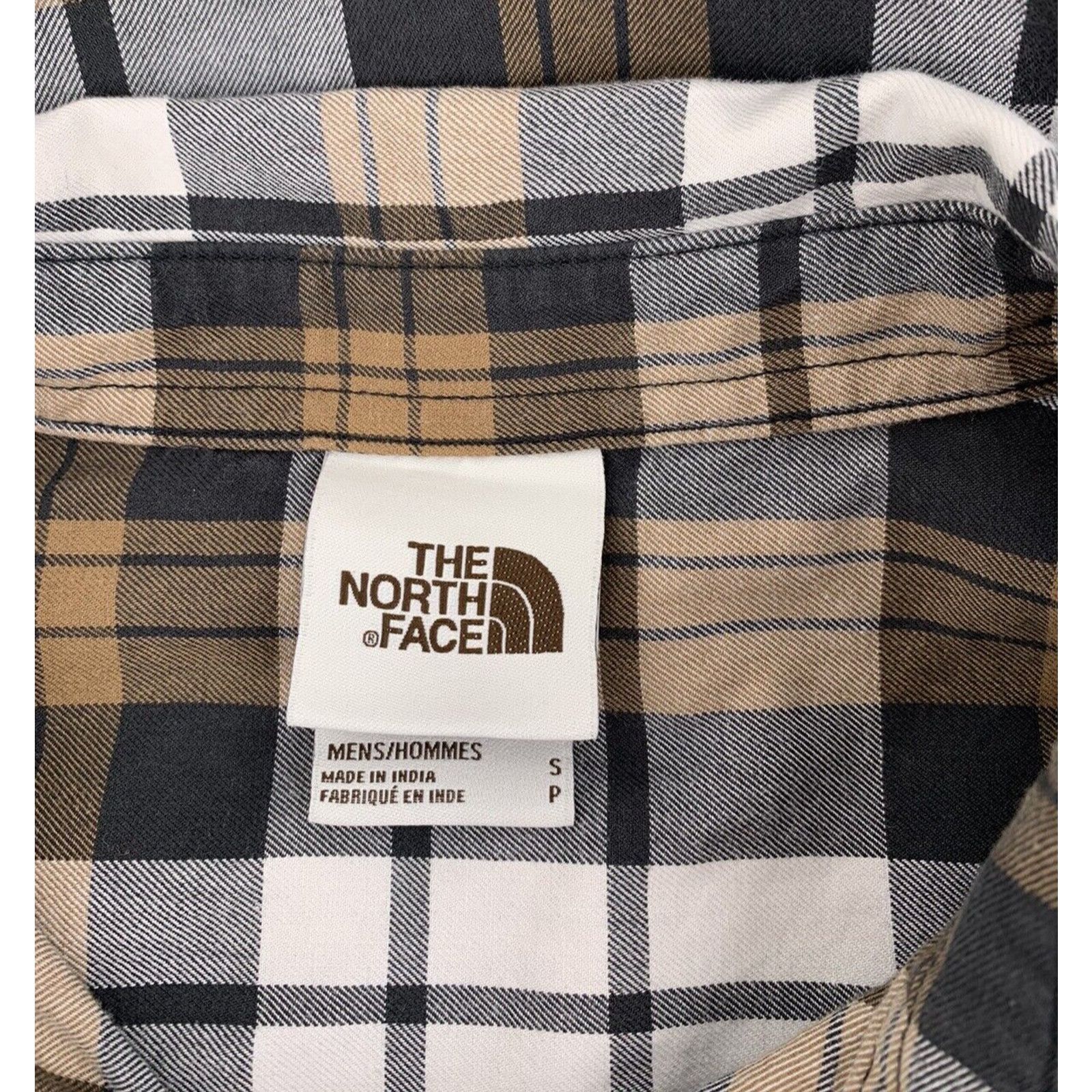 The North Face The North Face Brown Plaid Long Sleeve Shirt With Pocket S Size US S / EU 44-46 / 1 - 5 Thumbnail