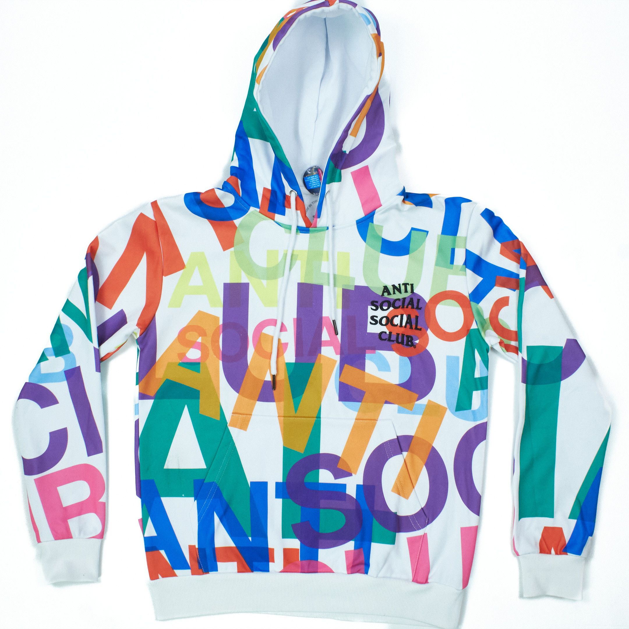 パーカー・フーディ Anti Social Social Club Headrush All Over Hoodie FW20 Anti Social Social Club Headrush All Over Hoodie 'White' | eBay