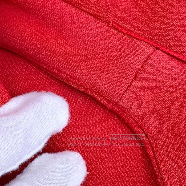 Dior Dior Red wool V-neck double-breasted sleeveless dress Size XS / US 0-2 / IT 36-38 - 8 Thumbnail