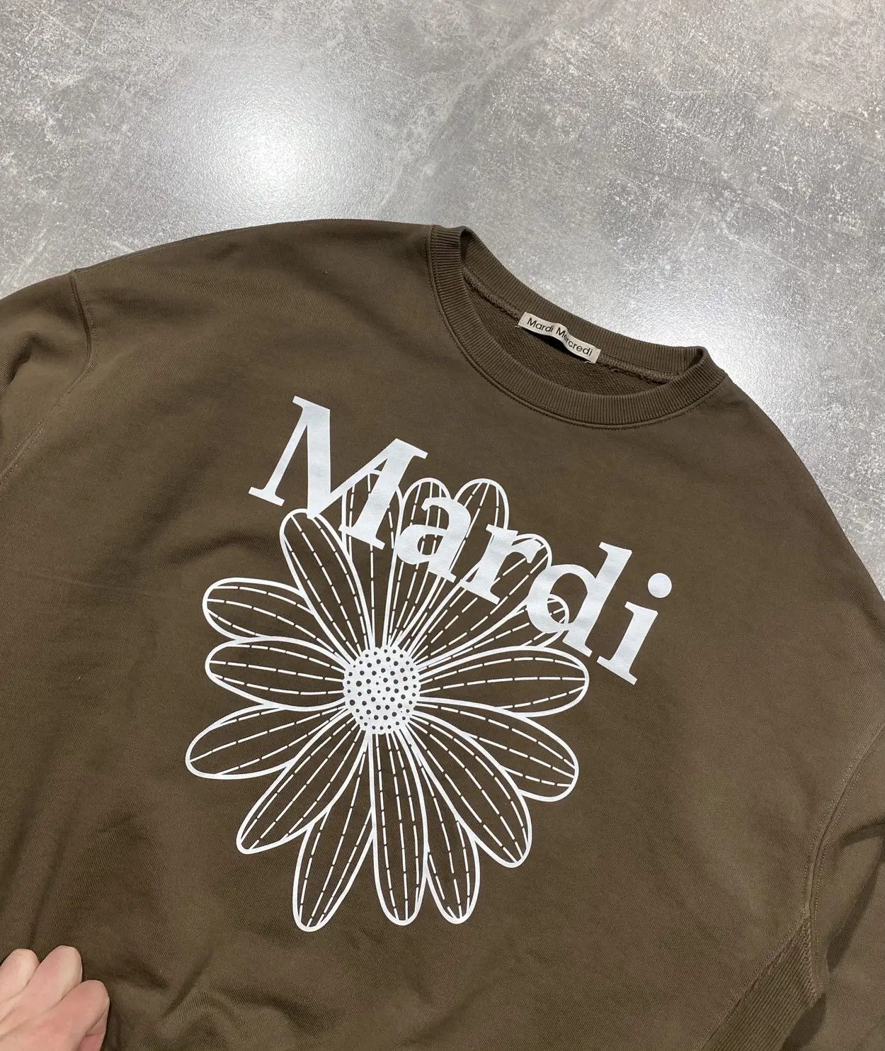 Japanese Brand Mardi Flower Big Logo Sweatshirt Size US S / EU 44-46 / 1 - 3 Thumbnail