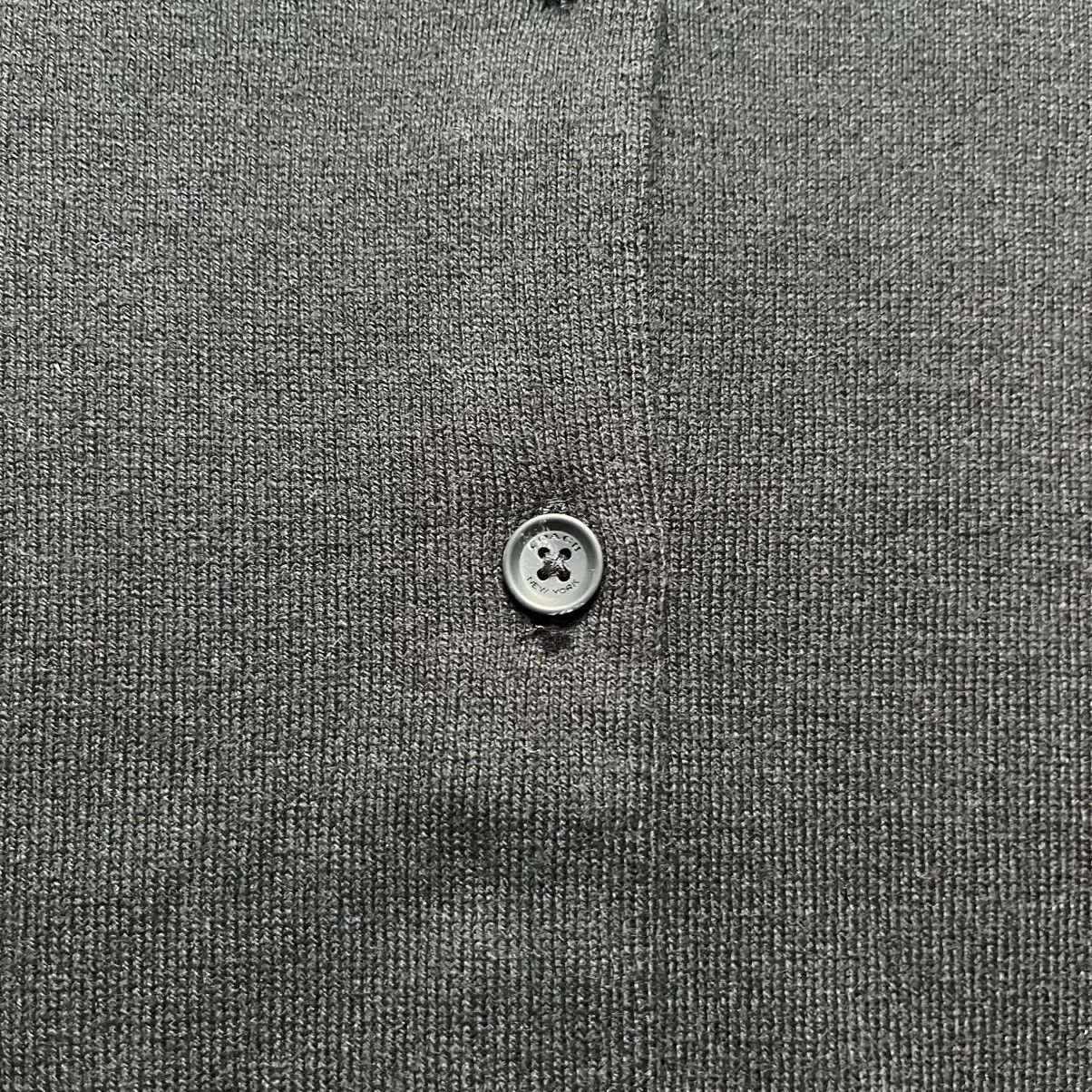 Coach Coach Black Cardigan Sweater Streetwear Luxury Designer Size XXS / US 00 / IT 34 - 4 Thumbnail