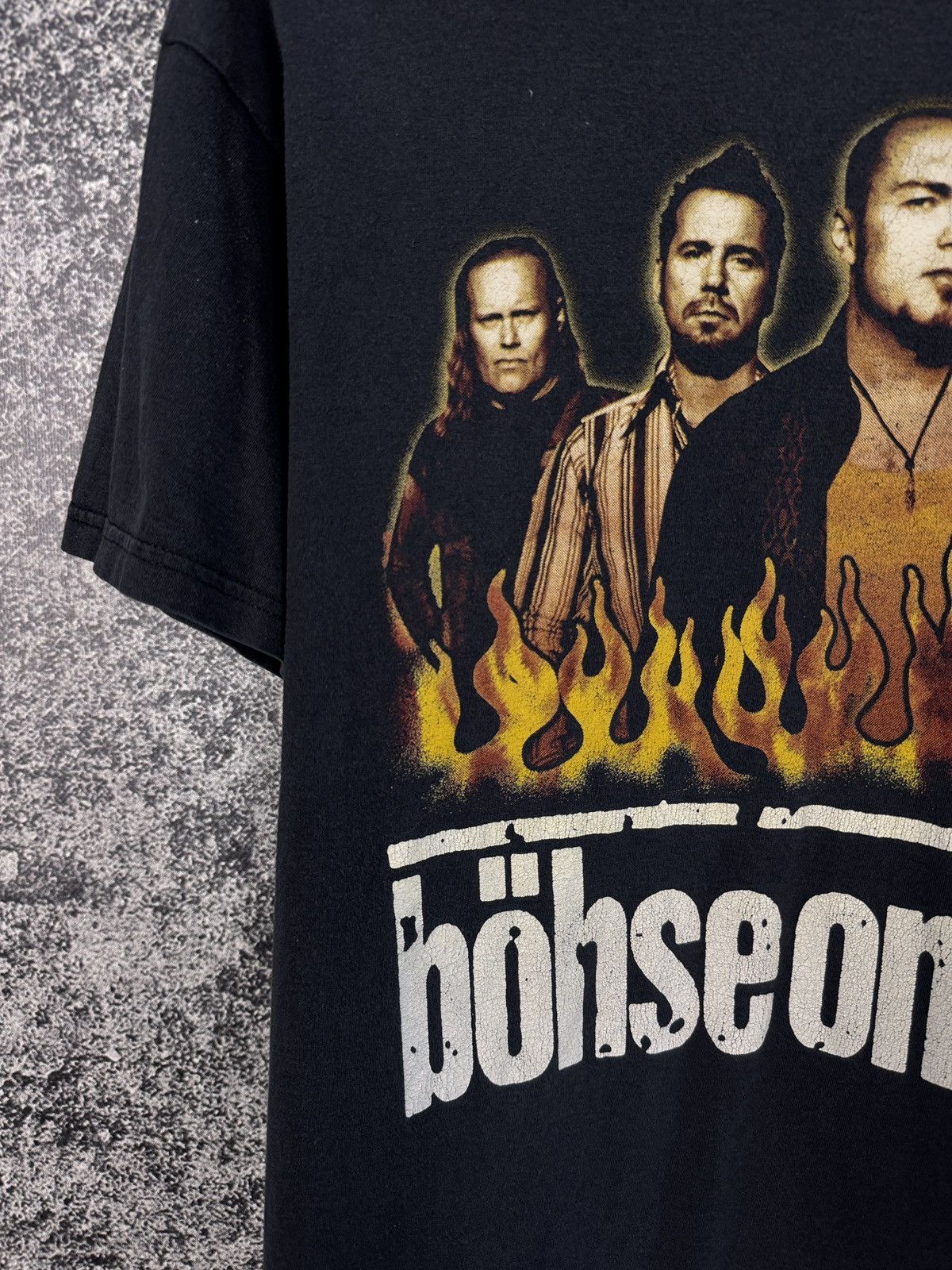 Band Tees Vintage Bohse Onkelz Band T-Shirt Rock Graphic Tee Rare XL Size US XL / EU 56 / 4 - 7 Thumbnail