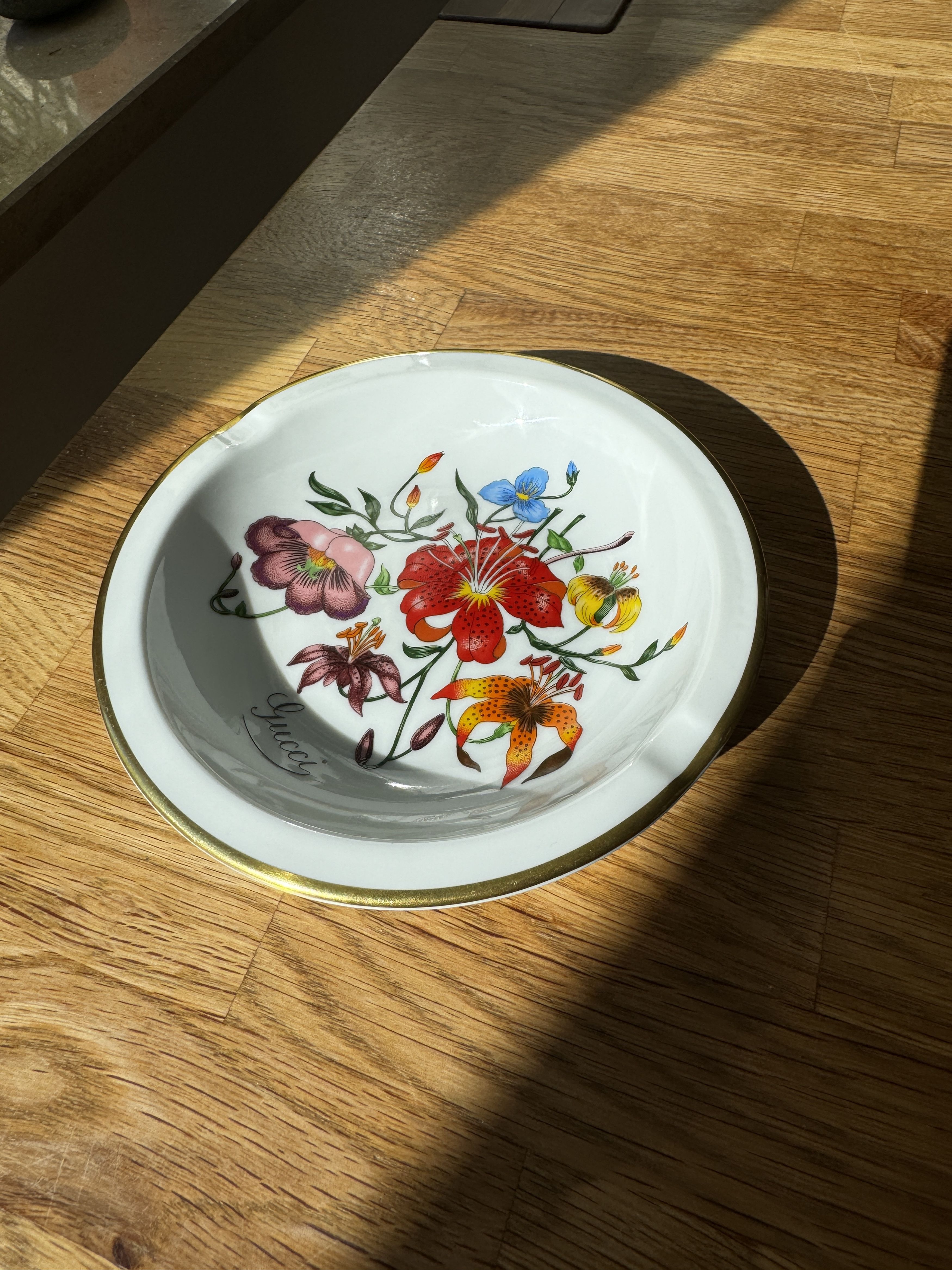Gucci Gucci Richard Ginori ashtray Floral 70s Size ONE SIZE - 1 Thumbnail