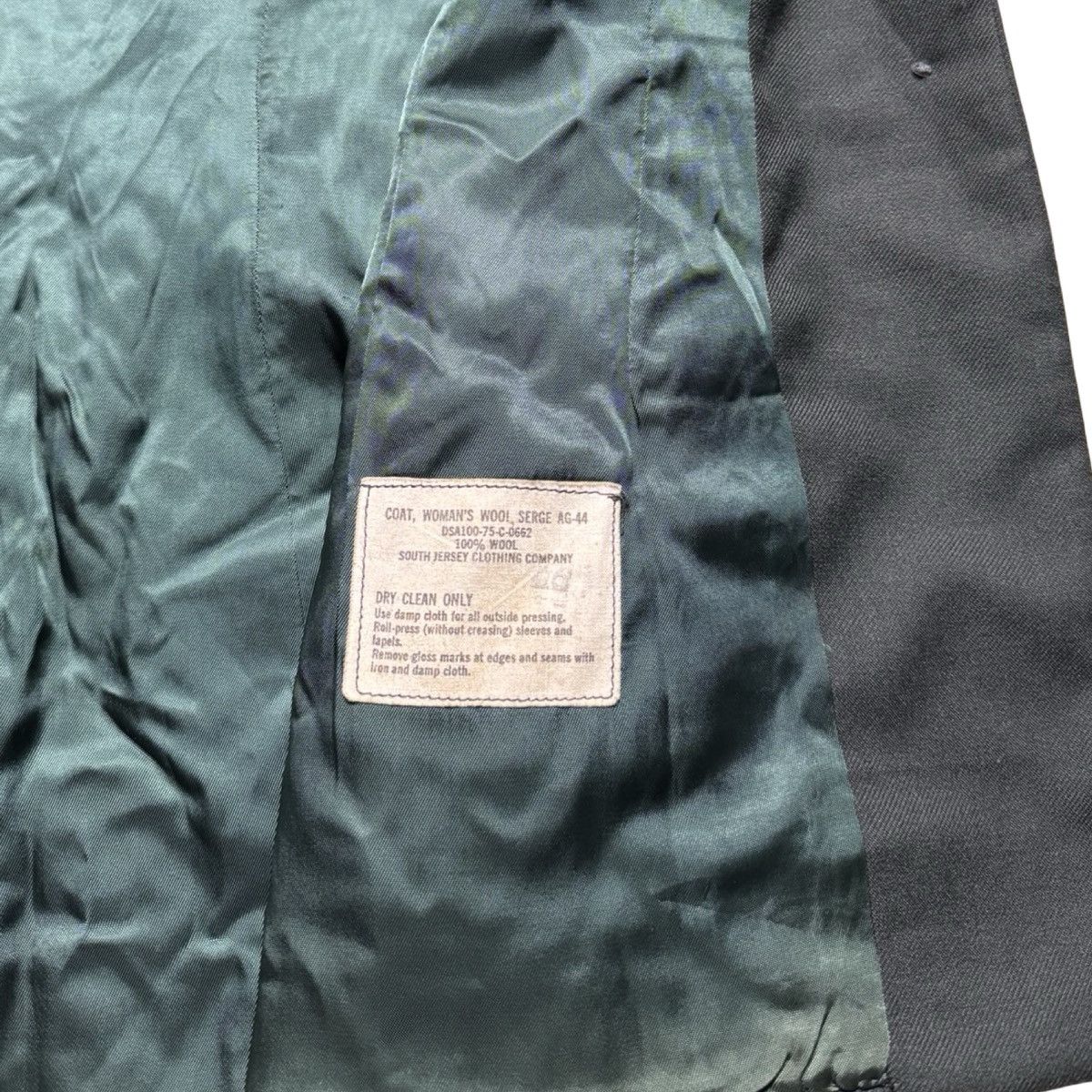 Other US Army Coat 18LG Blazer Uniform Jacket Wool Blend Tropical Size XL / US 12-14 / IT 48-50 - 7 Thumbnail