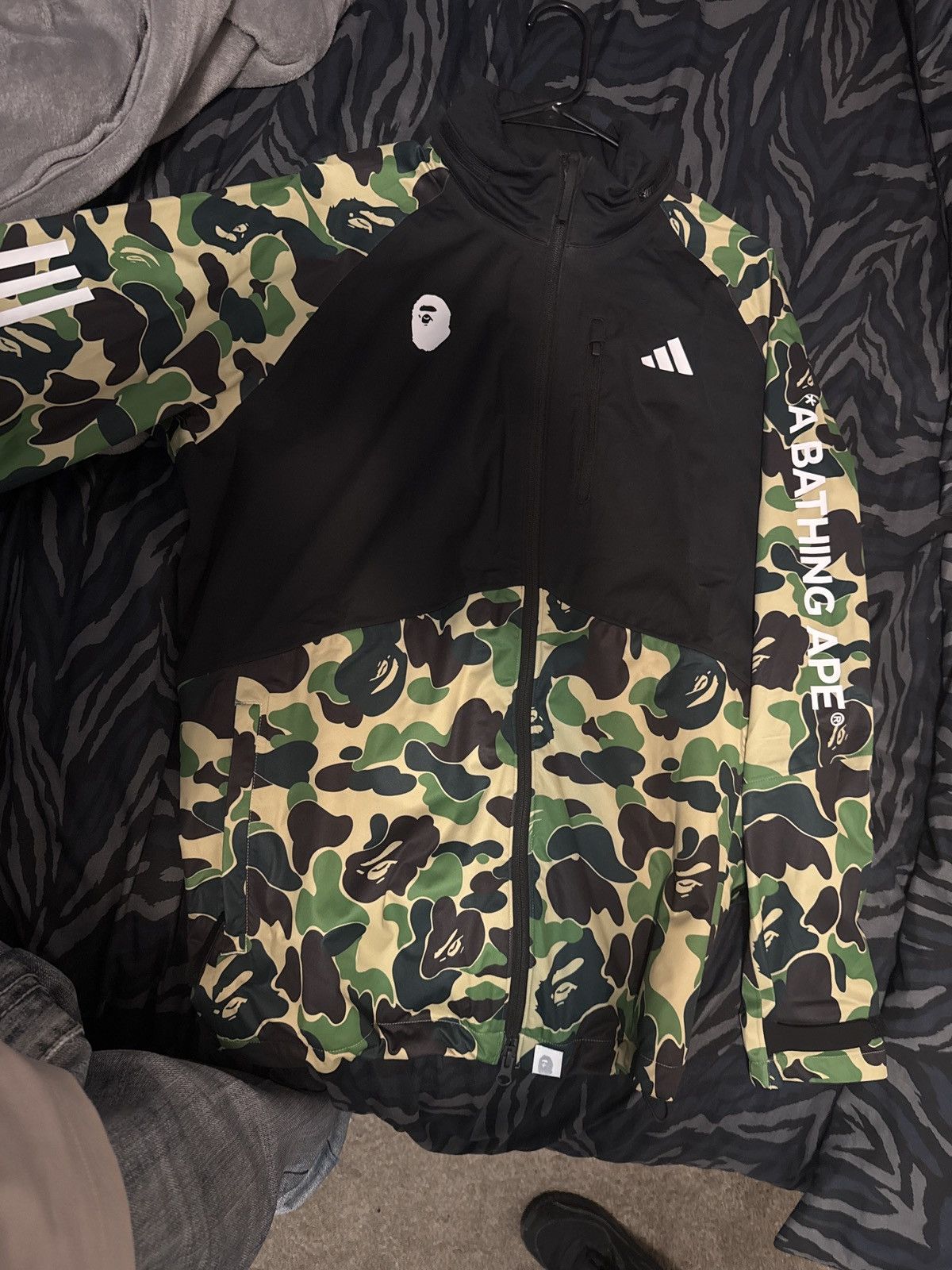 Adidas × Bape Bape x Adidas windbreaker Size US L / EU 52-54 / 3 - 6 Thumbnail