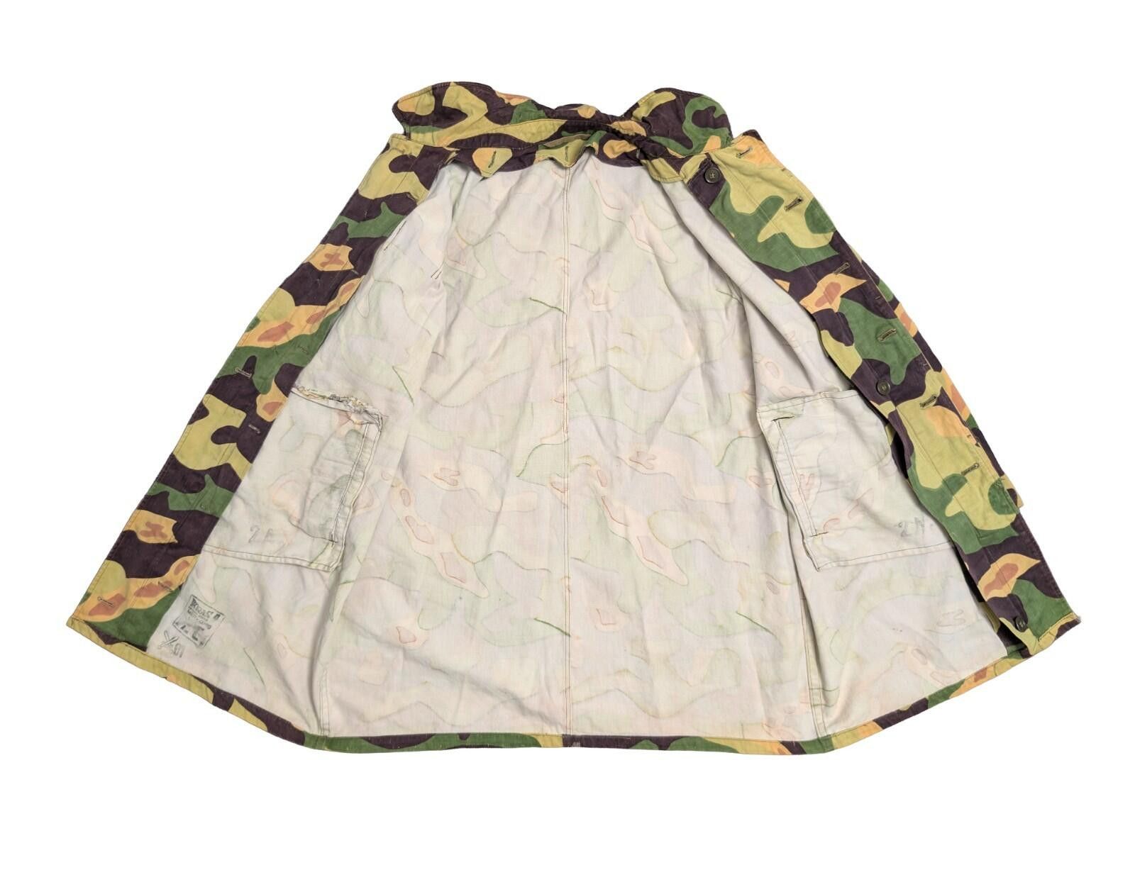Other Czech Army Salamander Camo Vz60 Field Jacket 2A - Large Size ONE SIZE - 3 Thumbnail