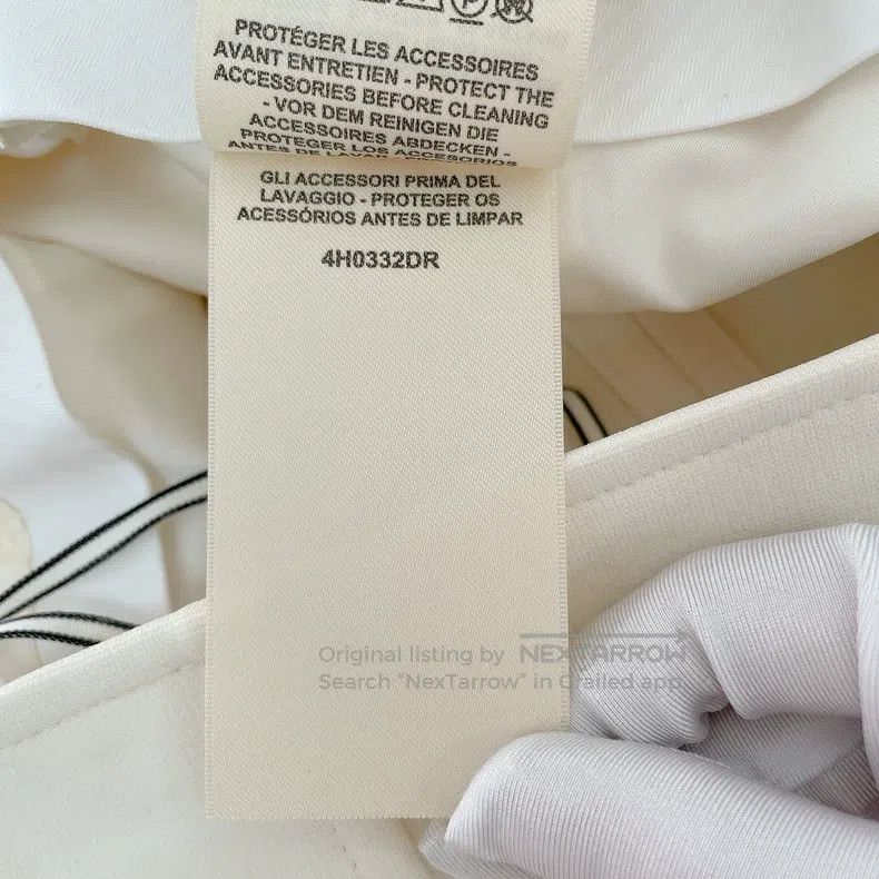 Hermes Hermes Beige pleated skirt Size 24" / US 00 / IT 34 - 9 Thumbnail