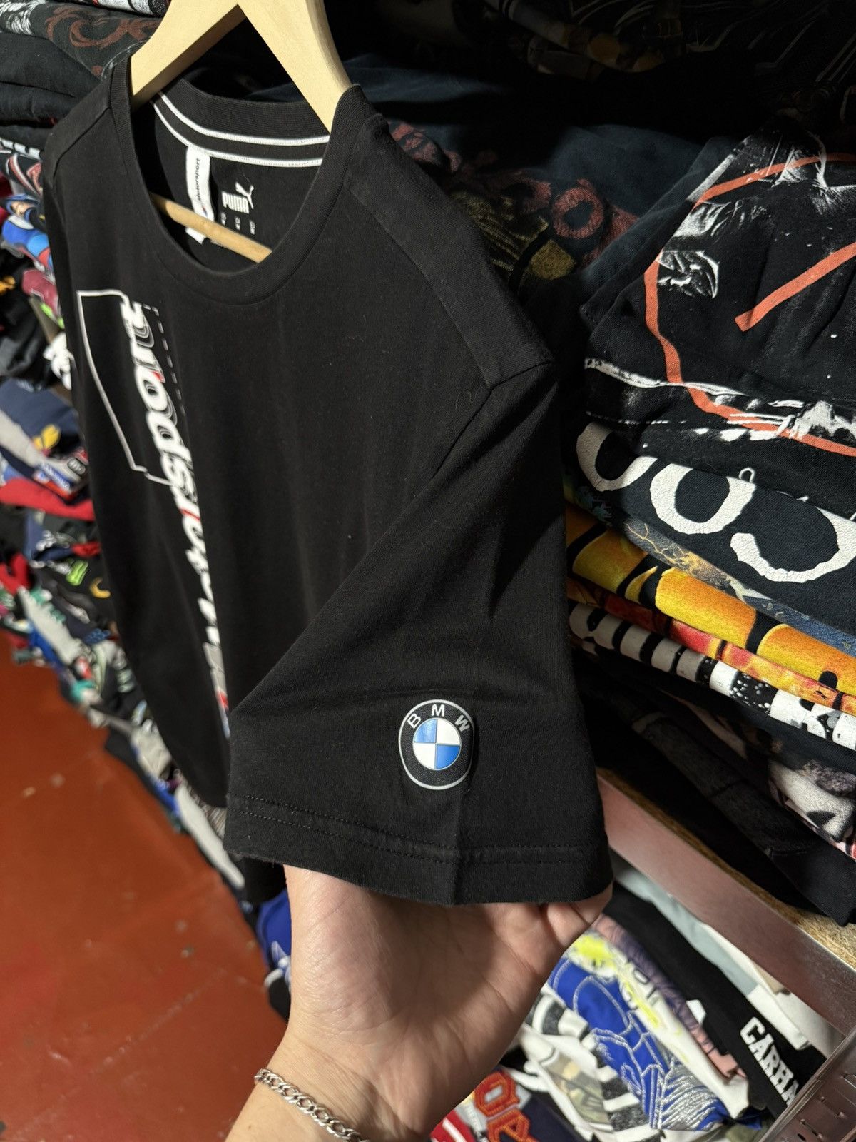 BMW × Puma Rare Puma Bmw Motorsport Racing Nascar F1 T-Shirt Size US L / EU 52-54 / 3 - 4 Thumbnail
