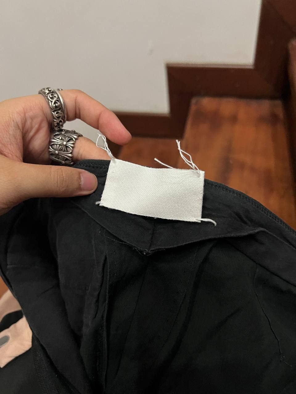 Maison Margiela SS08 Maison Martin Margiela Blank Tag Stripe Panel Pants Size US 28 / EU 44 - 10 Thumbnail