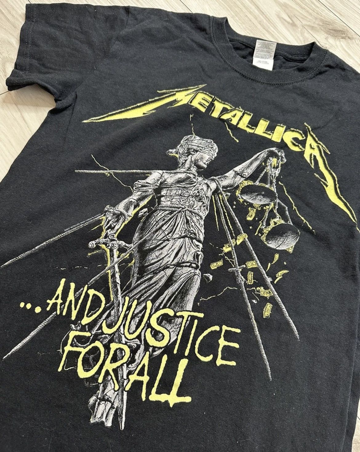 Band Tees × Metallica Metallica And Justice For All T-Shirt Rock Band Vintage Size US S / EU 44-46 / 1 - 3 Thumbnail