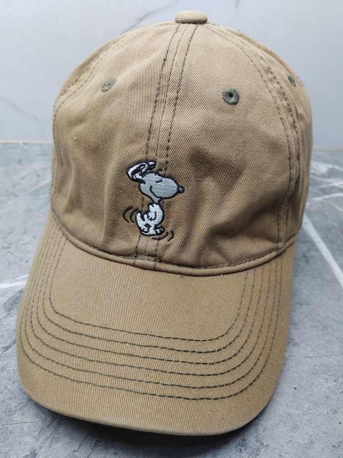 Peanuts Vintage Snoopy Peanuts Cap Hat Size ONE SIZE - 1 Thumbnail