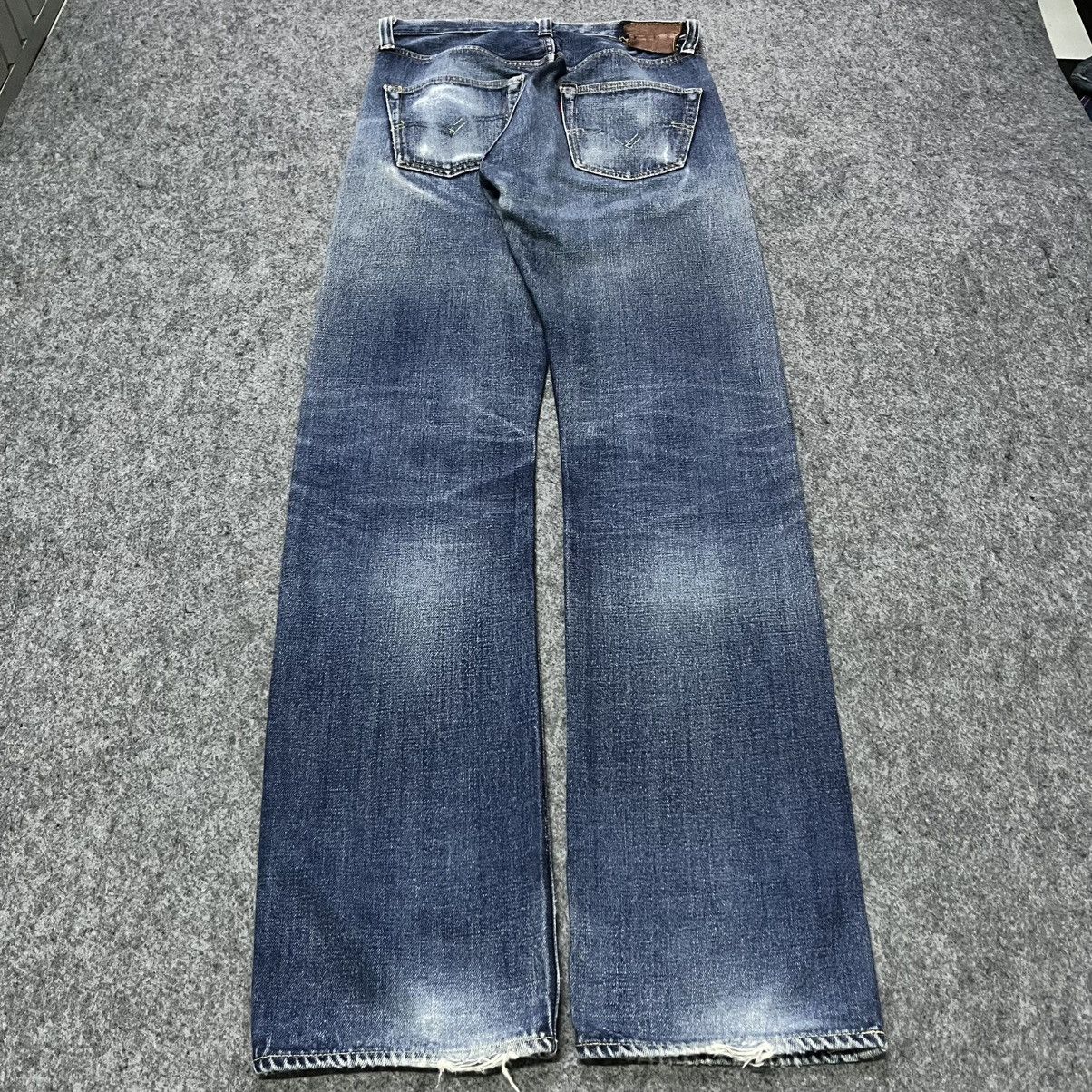 Levi's Vintage Levis 501 Big E Selvedge Distressed Jeans Size US 29 - 2 Thumbnail