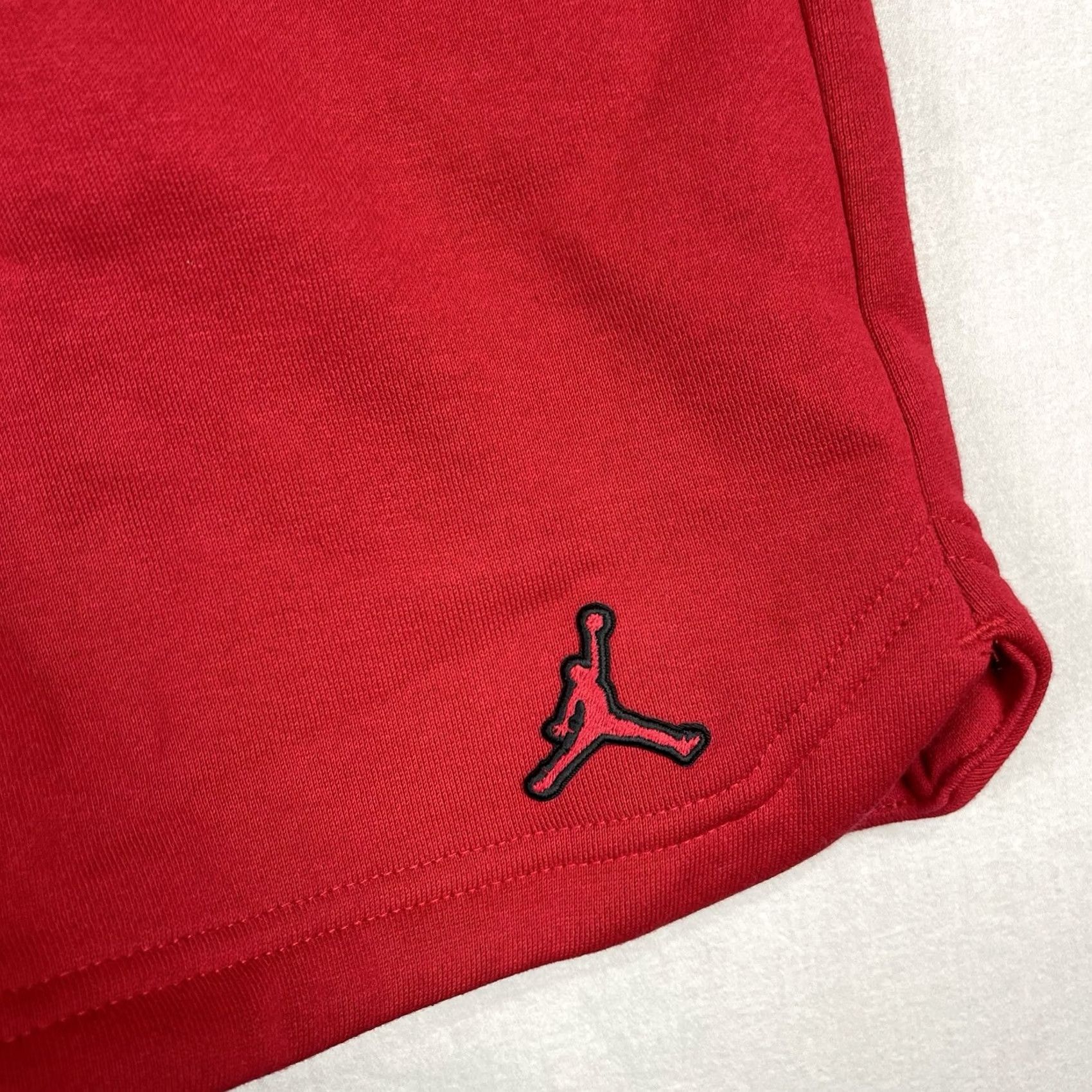 Jordan Brand Nike Jordan Shorts Mens 2XL Red Essentials Fleece Casual Athletic 2XL Mens Red Jordan Shorts Size US 39 - 2 Thumbnail
