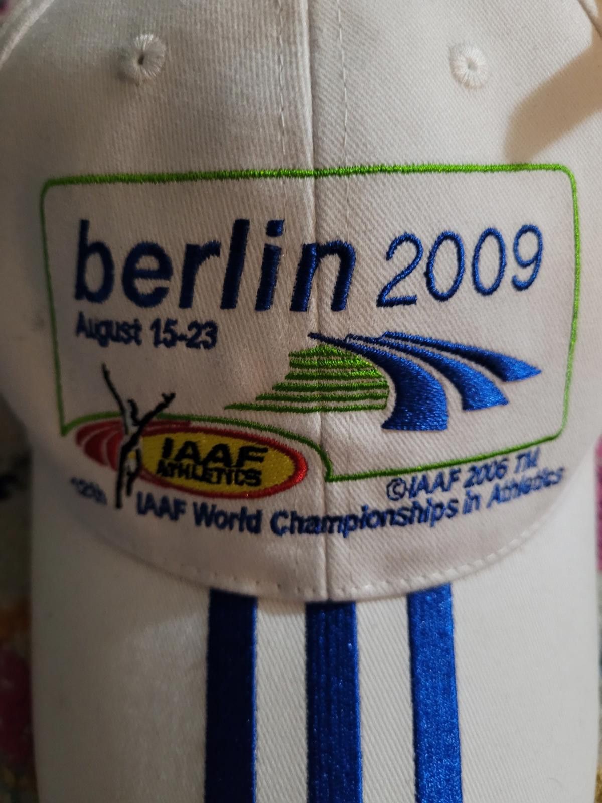 Adidas IAAF World Championship Athletics BERLIN 2009 adidas hat NWT Size ONE SIZE - 9 Thumbnail