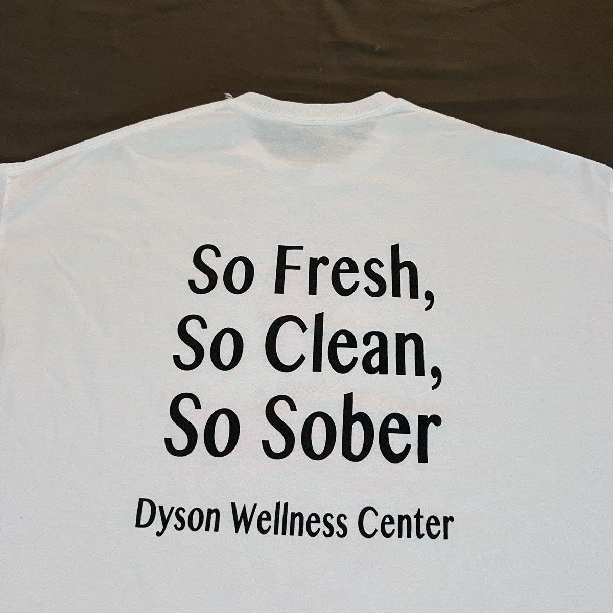 Gildan × Vintage Vintage Y2K Mr Clean & Sober Logo Graphic Promo Tee 2XL Size US XXL / EU 58 / 5 - 5 Thumbnail