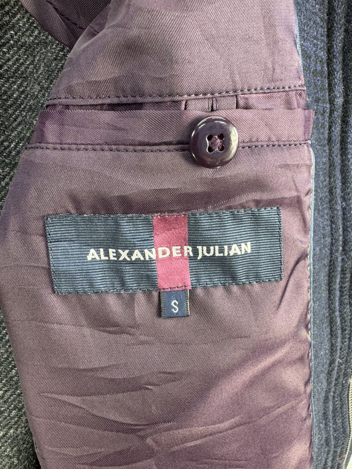 Alexander Julian Alexander Julian Wool Coat Size US S / EU 44-46 / 1 - 9 Thumbnail