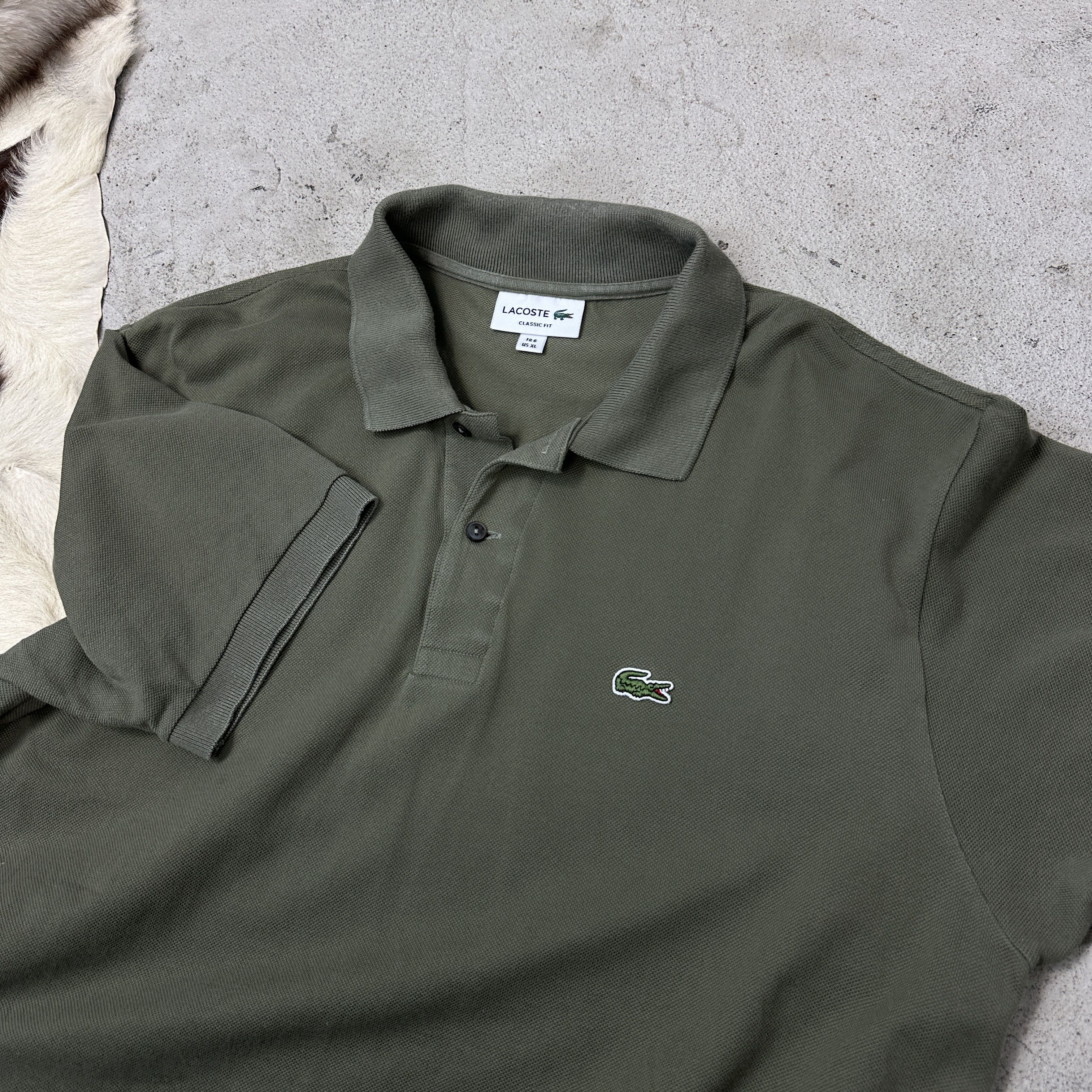 Lacoste Vintage Sporty Streetwear Lacoste Polo T-shirt Y2K Size US XL / EU 56 / 4 - 3 Thumbnail