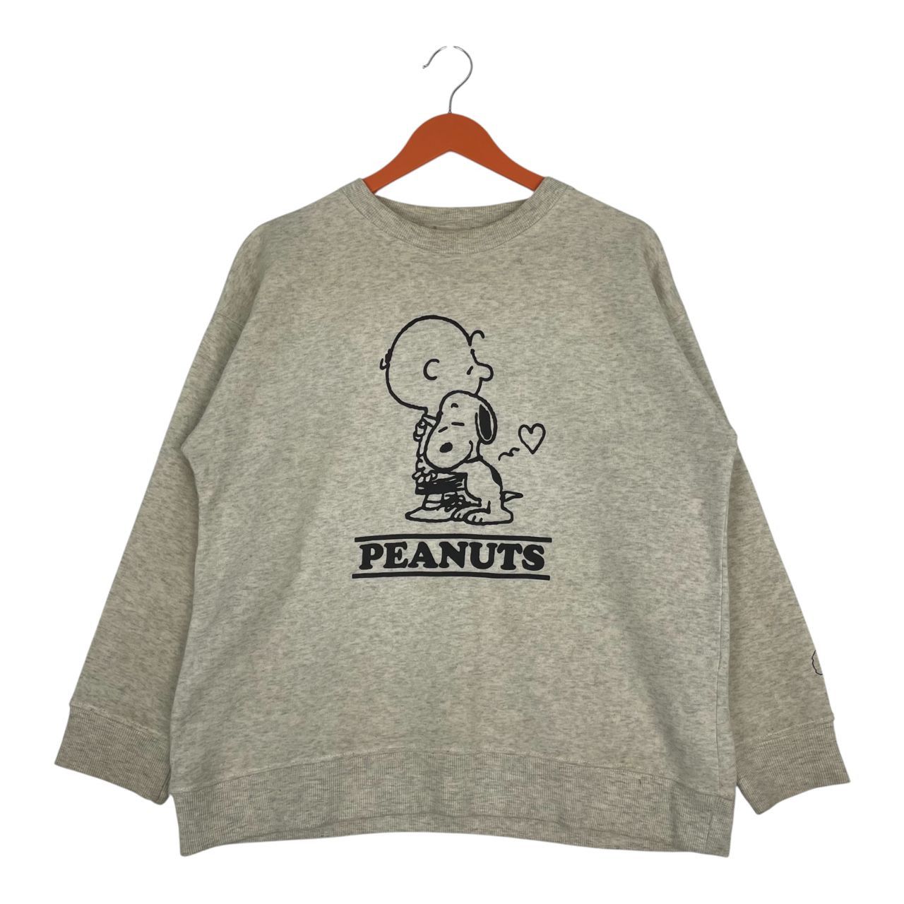 Peanuts Vintage Peanuts Snoopy Big Logo Sweatshirt Size US L / EU 52-54 / 3 - 1 Thumbnail