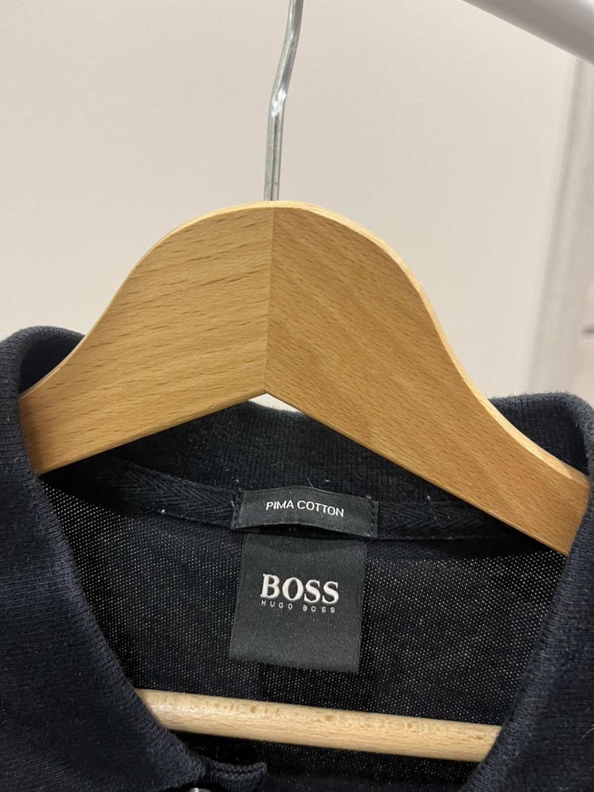 Hugo Boss Vintage Hugo Boss Black Polo T Shirt Tee Y2K Size M Size US M / EU 48-50 / 2 - 4 Thumbnail