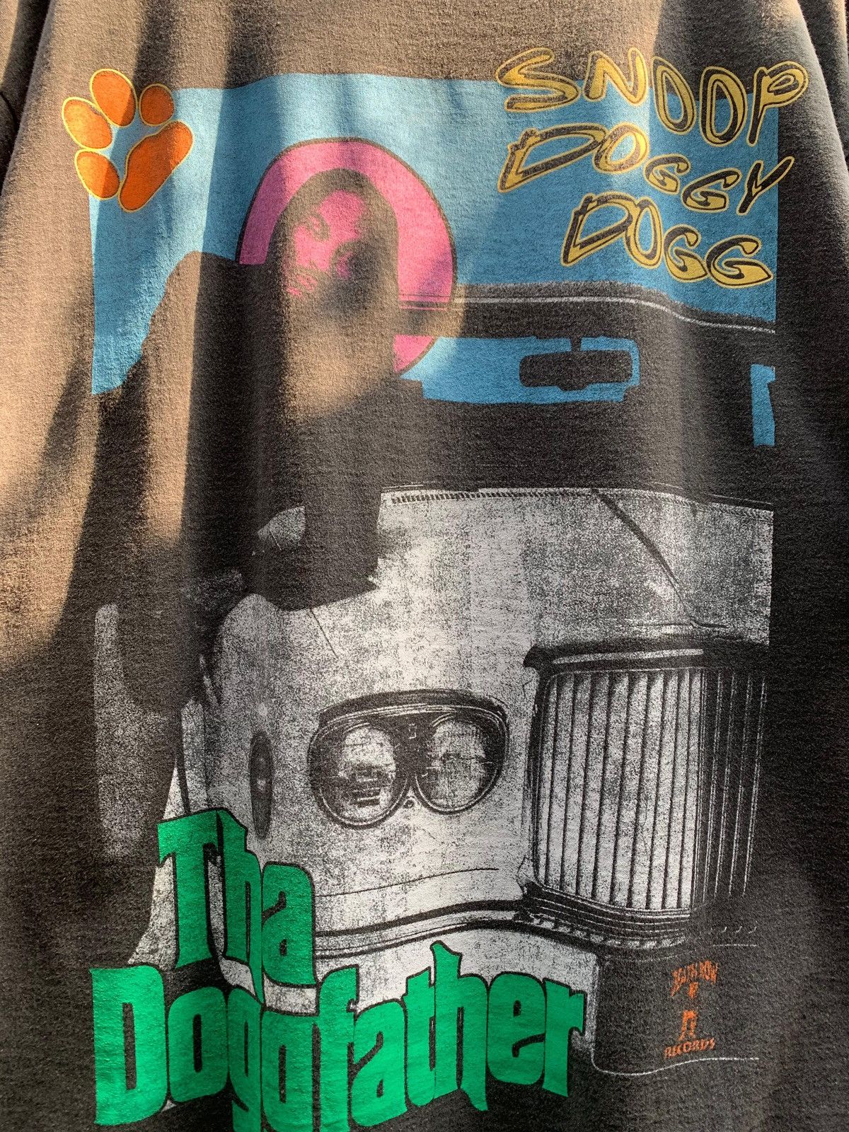 Japanese Brand SnoopDog The Dog Father bootleg tee raptees tshirt shirt Size US XL / EU 56 / 4 - 9 Thumbnail
