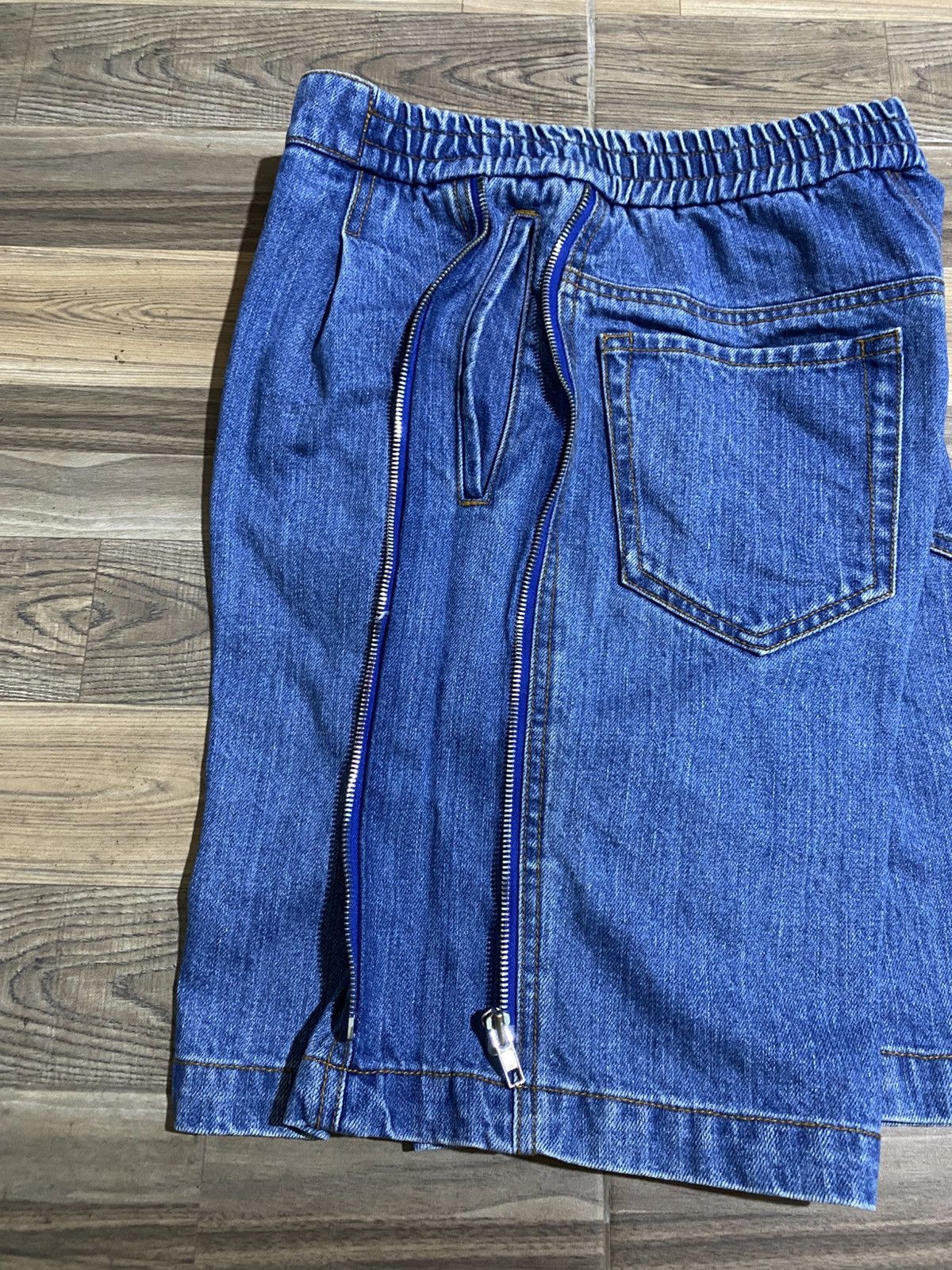 Juun.J JUUN J ZIP SHORT DENIM Size US 30 / EU 46 - 11 Thumbnail